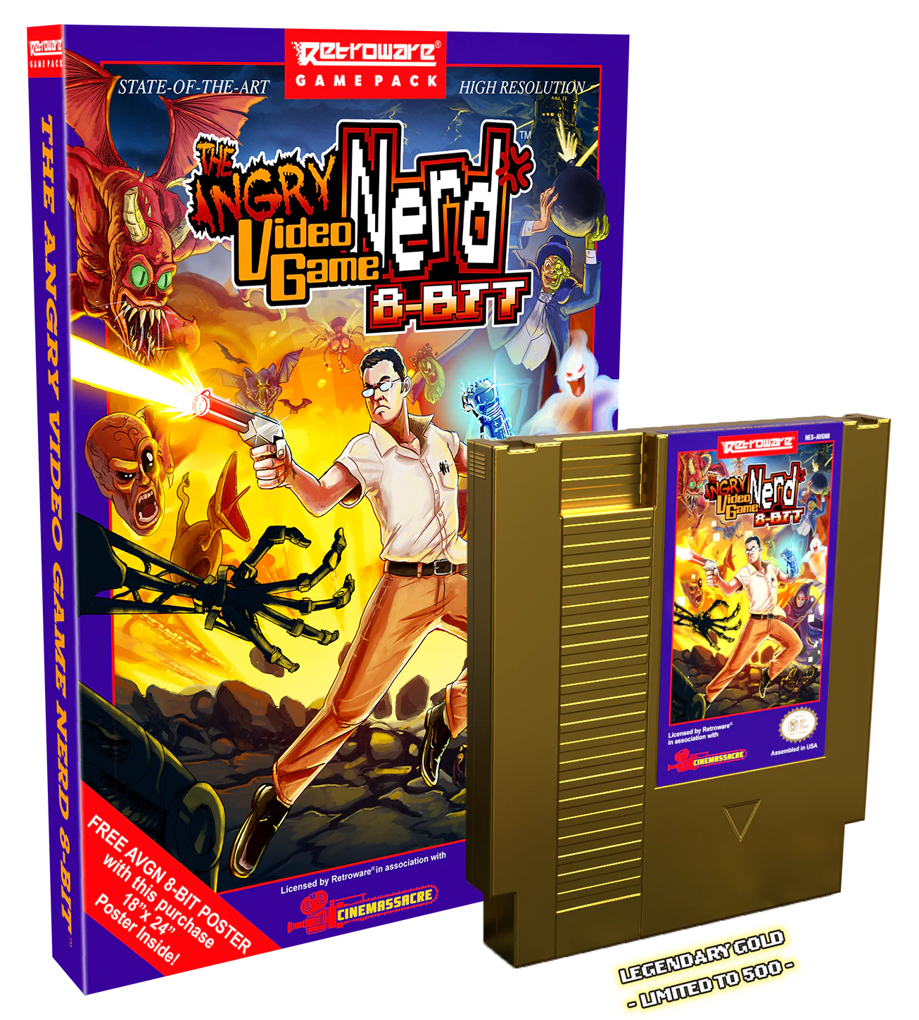 Angry Video Game Nerd 8-bit Limited Edition (NES) - Image 3