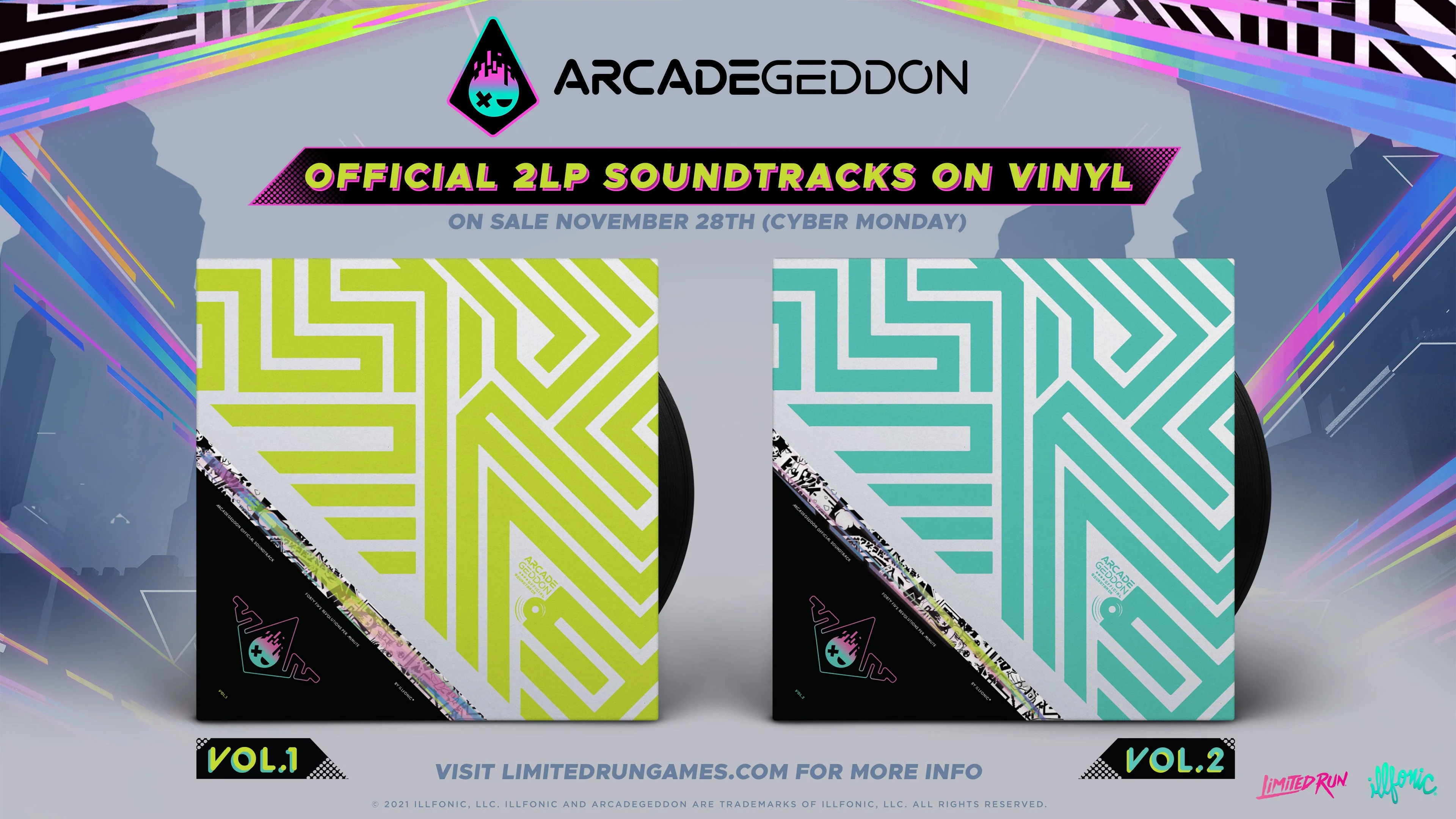 Arcadegeddon Vol. 2 - 2LP Vinyl Soundtrack - Image 3
