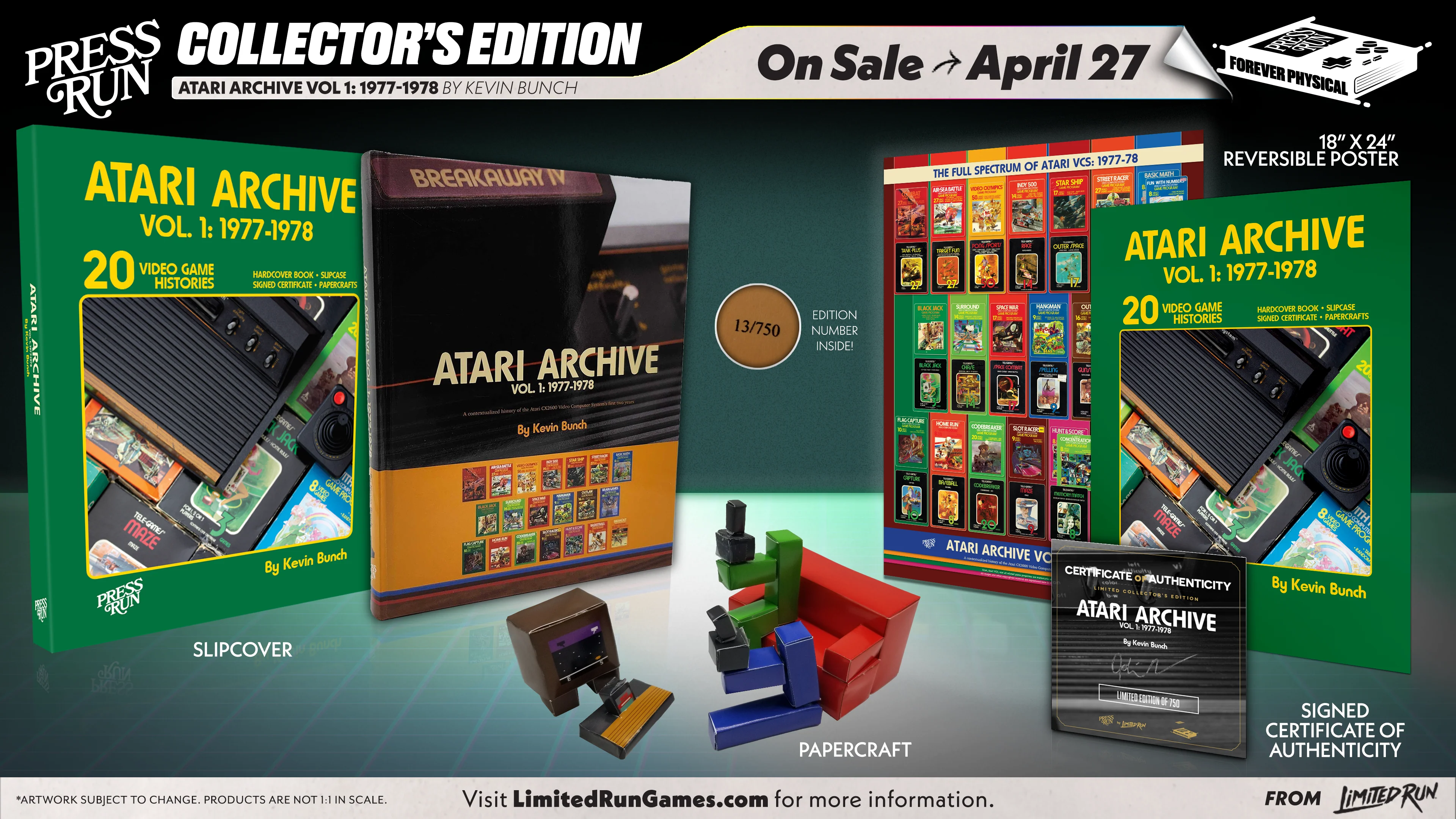 Atari Archive Vol. 1  Collector's Edition (Hardcover) - Image 3