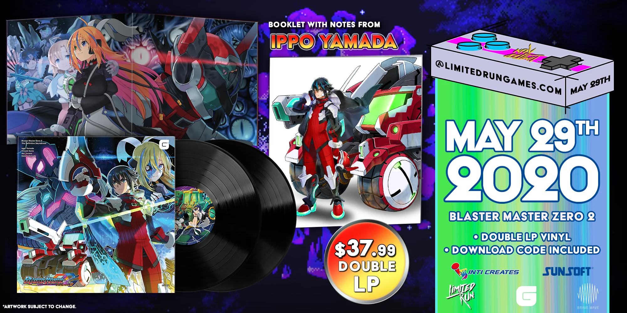 Blaster Master Zero 2 - 2LP Vinyl Soundtrack - Image 4