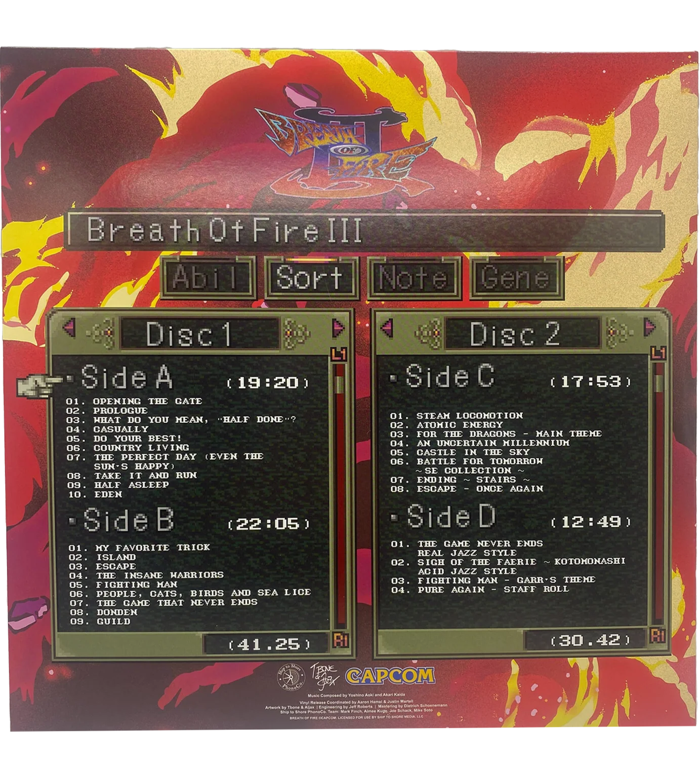 BREATH OF FIRE III - 2LP Vinyl Soundtrack (Exclusive Variant) - Image 5