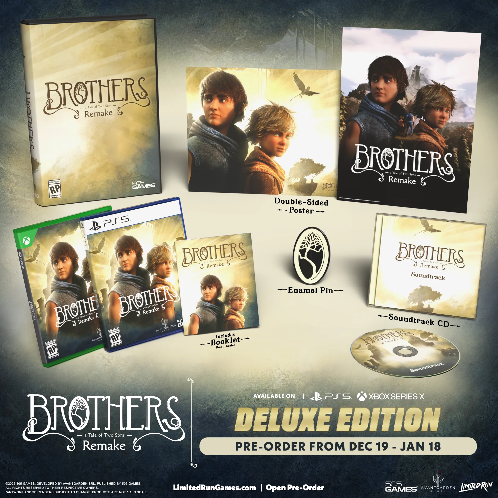 Brothers: A Tale of Two Sons Remake Deluxe Edition (PS5, Xbox) - Image 2