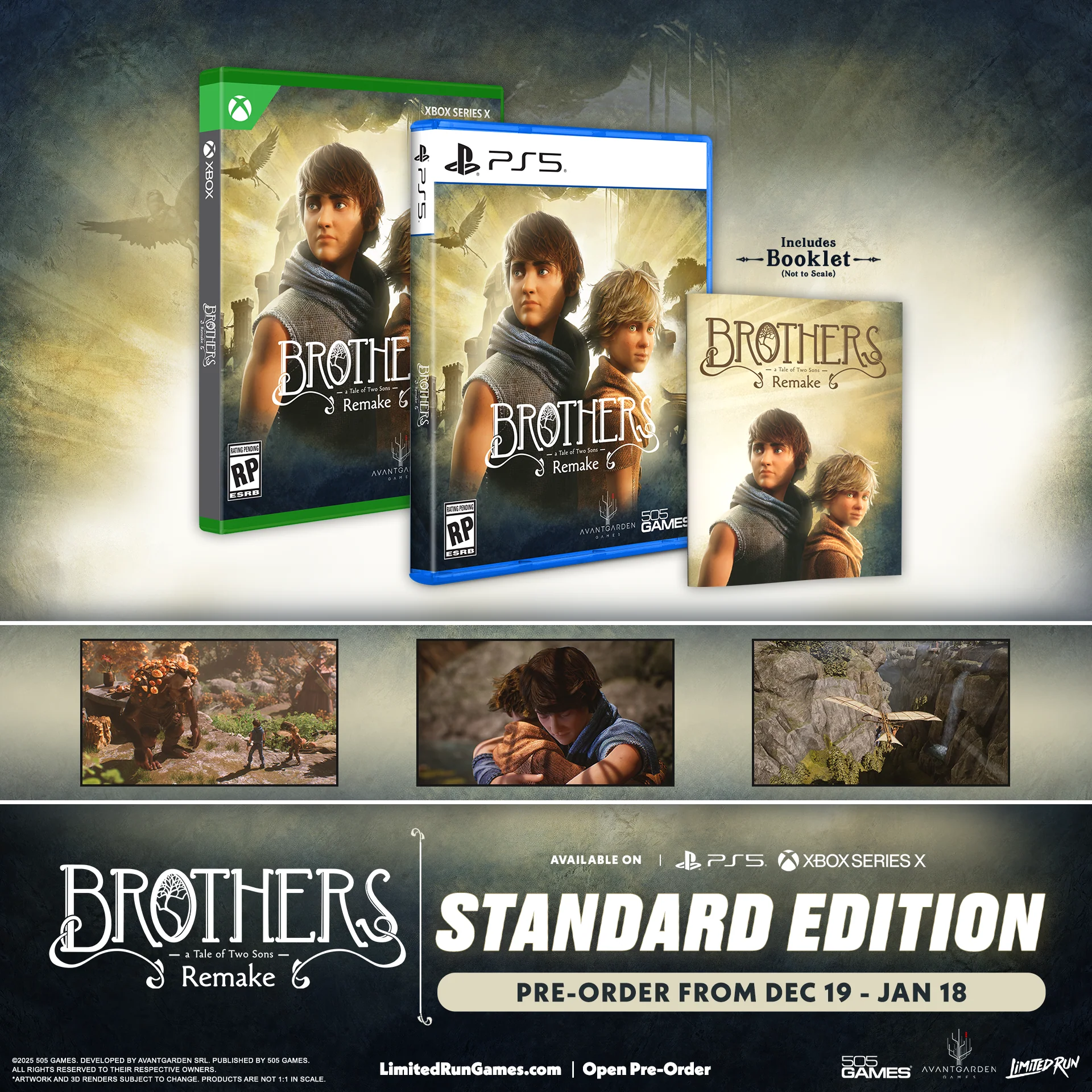 Brothers: A Tale of Two Sons Remake Standard Edition (PS5, Xbox) - Image 2