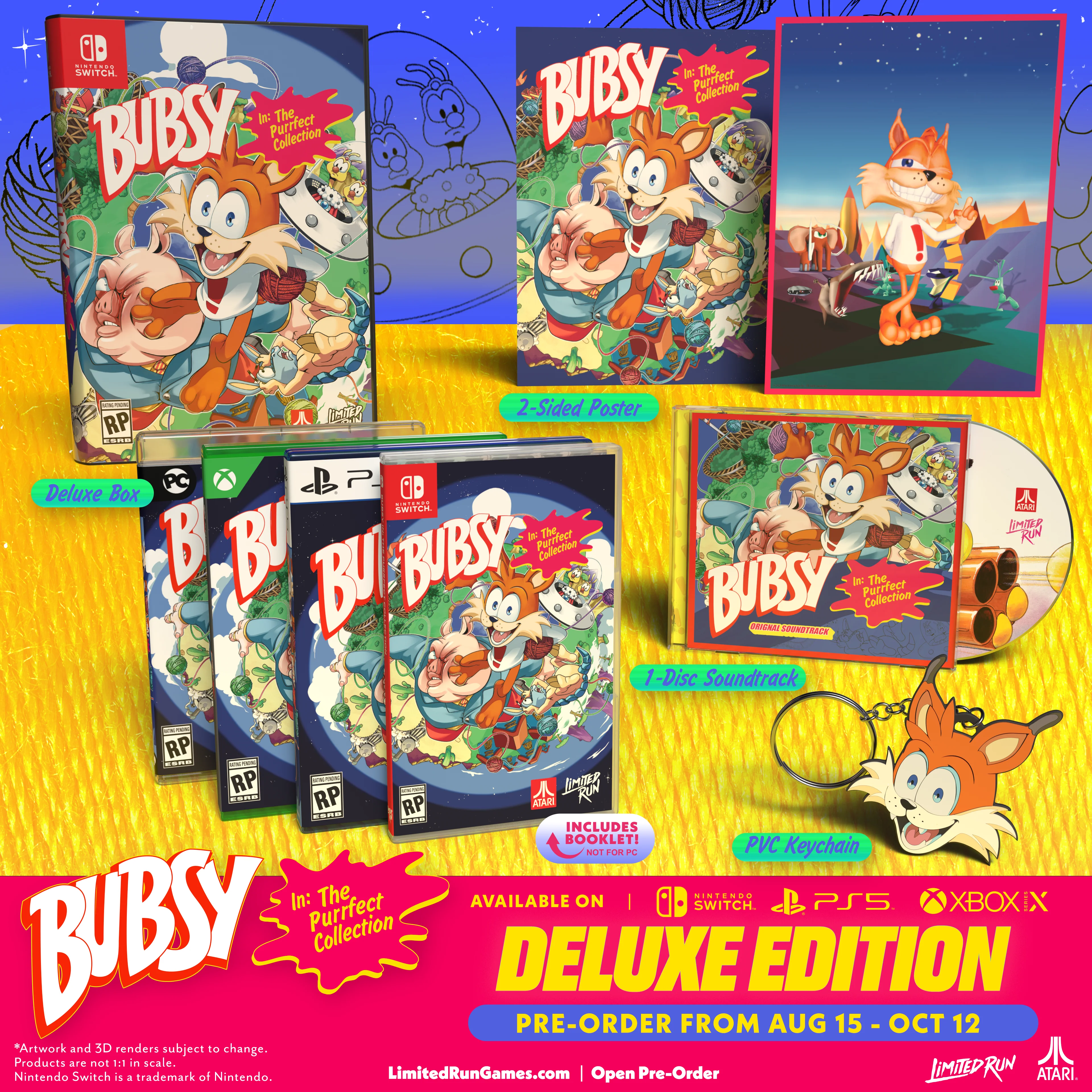 Bubsy in: The Purrfect Collection Deluxe Edition (Switch, PS5, Xbox, PC) - Image 2