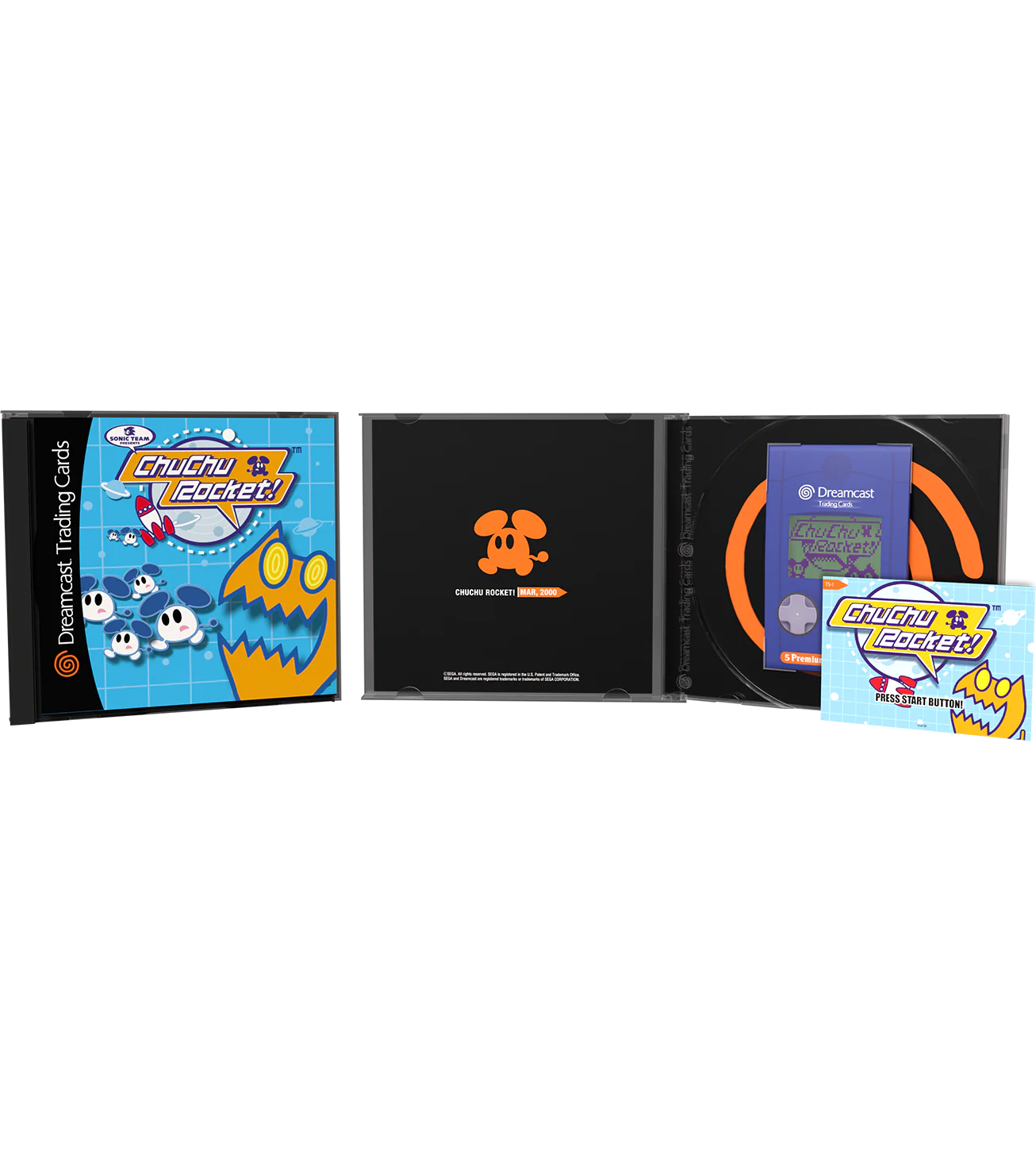ChuChu Rocket! Commemorative Game Case Trading Card Bundle - Image 2