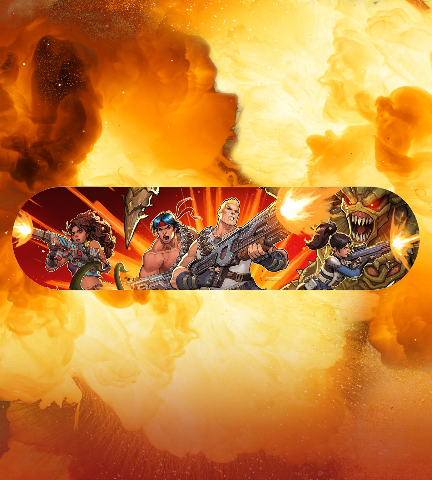 Contra: Operation Galuga Skate Deck - Image 2