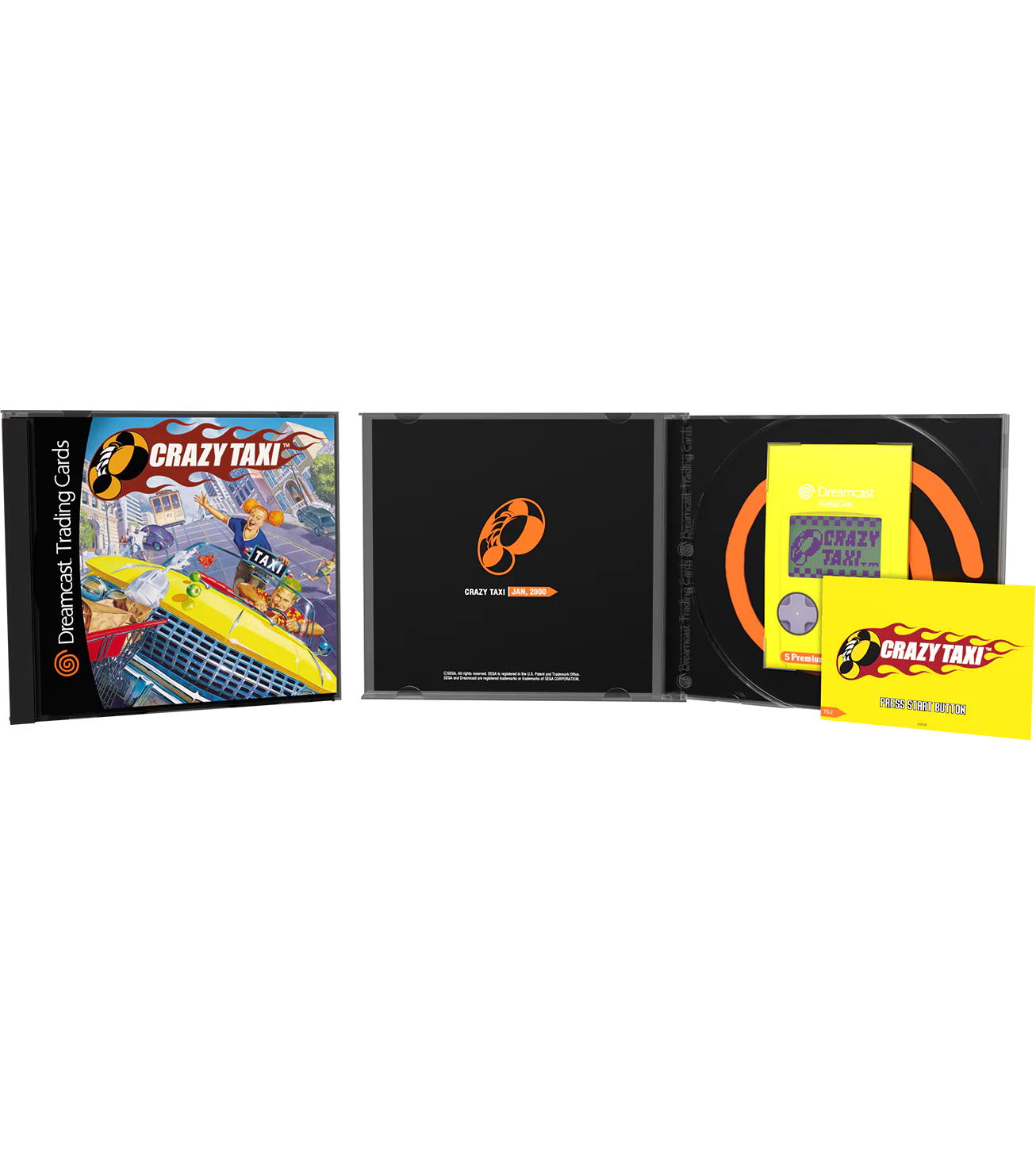 Crazy Taxi Commemorative Case Trading Card Bundle - Image 2
