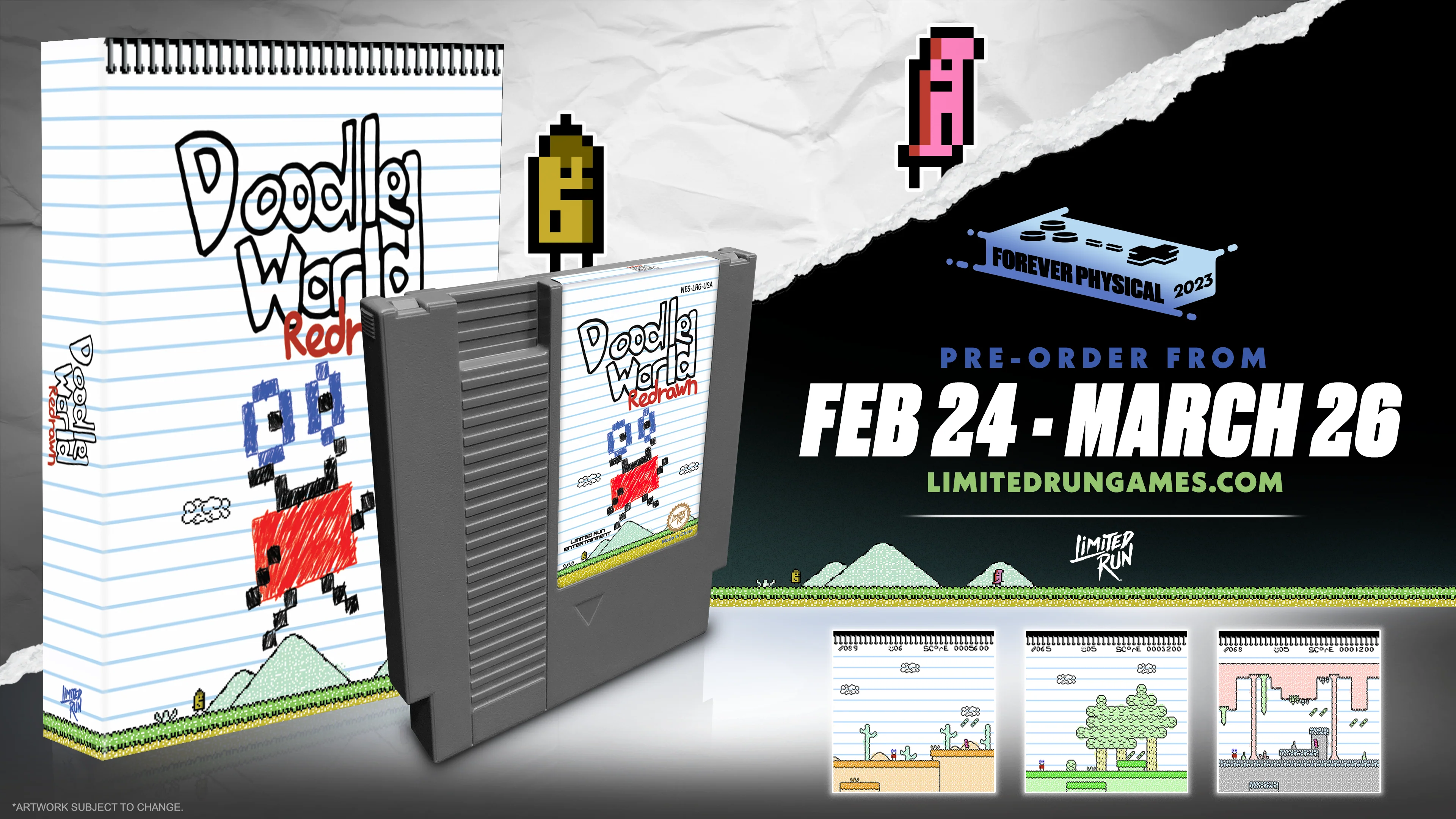 Doodle World: Redrawn (NES) - Image 3