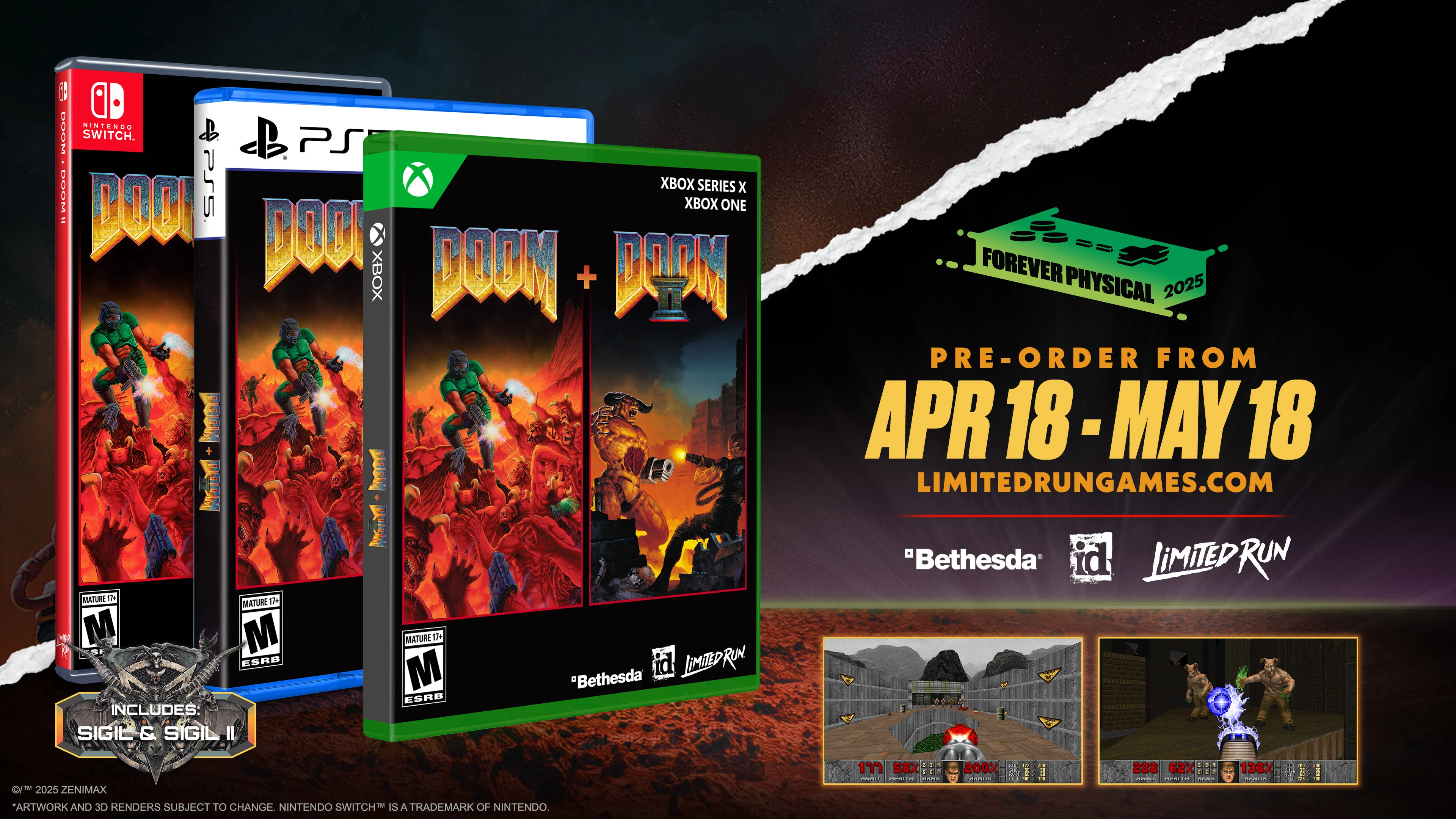 DOOM + DOOM II Standard Edition (Switch, PS5, Xbox) - Image 2