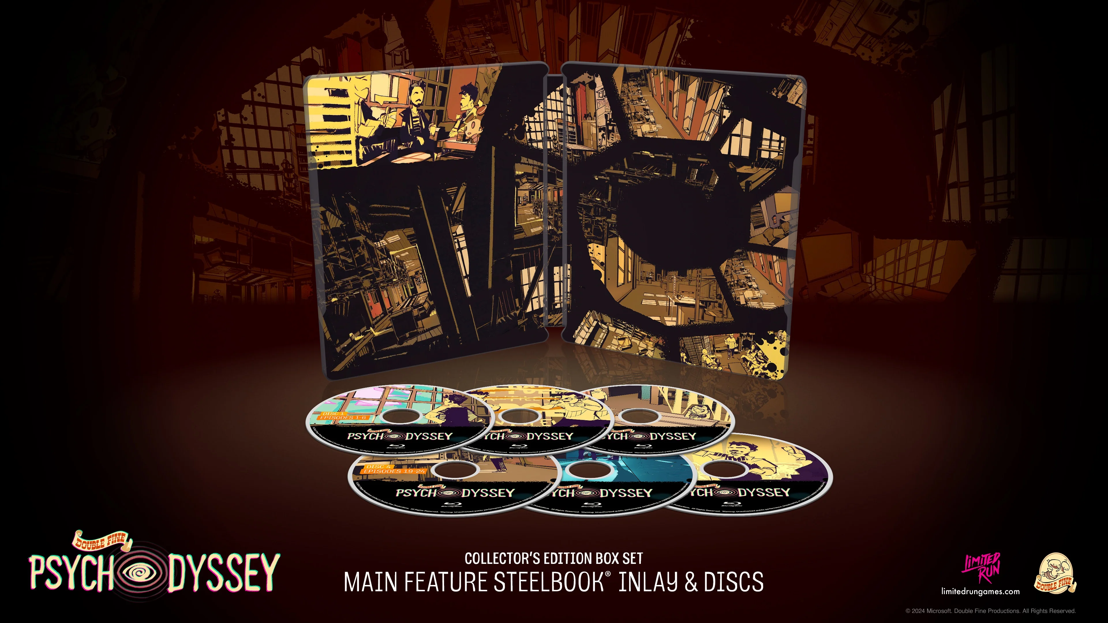 Double Fine PsychOdyssey Blu-ray Set - Image 4
