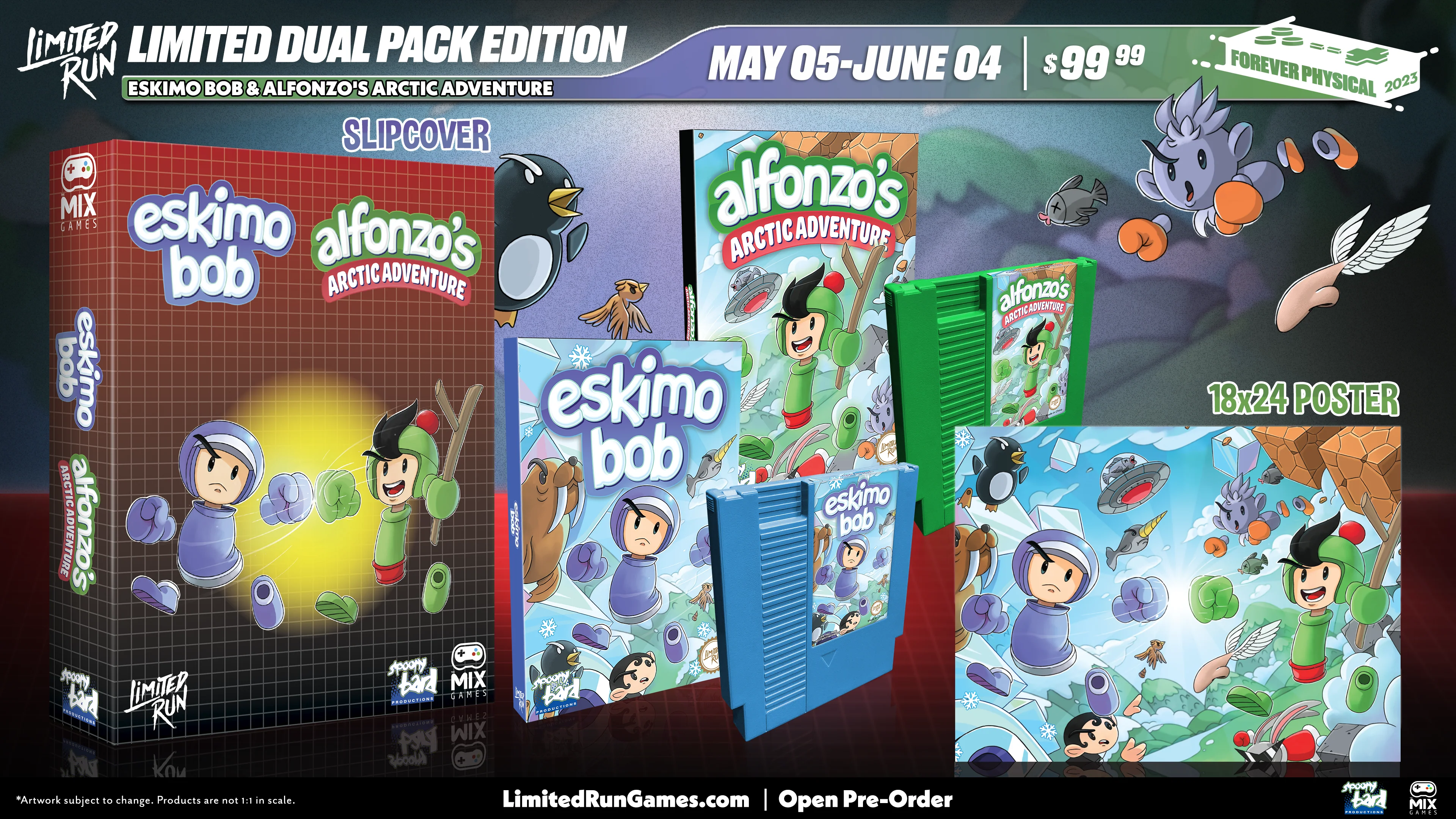 Eskimo Bob & Alfonzo's Arctic Adventure Dual Pack Edition (NES) - Image 3