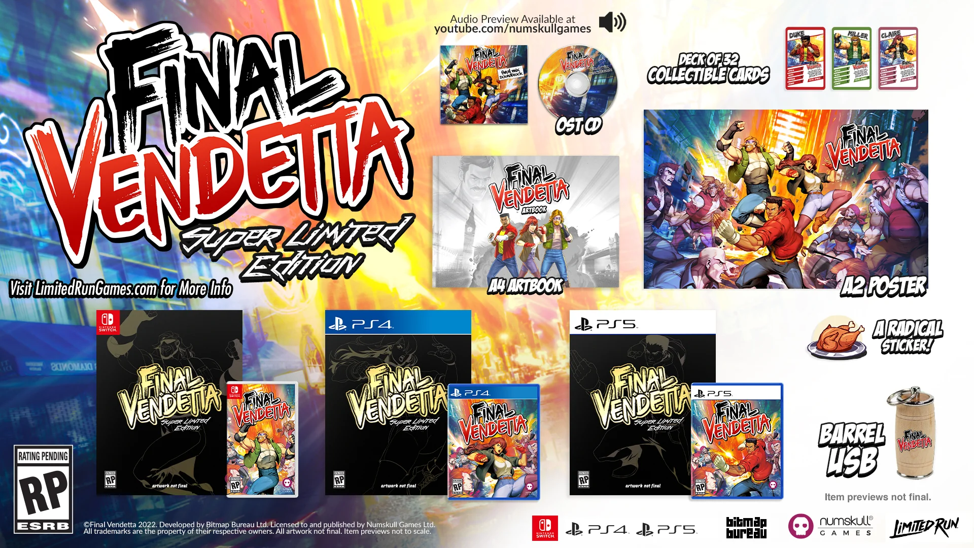 Final Vendetta Super Limited Edition (Switch) - Image 3