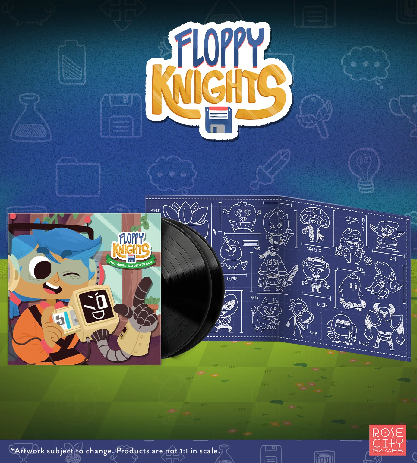 Floppy Knights - 2 LP Vinyl Soundtrack - Image 2