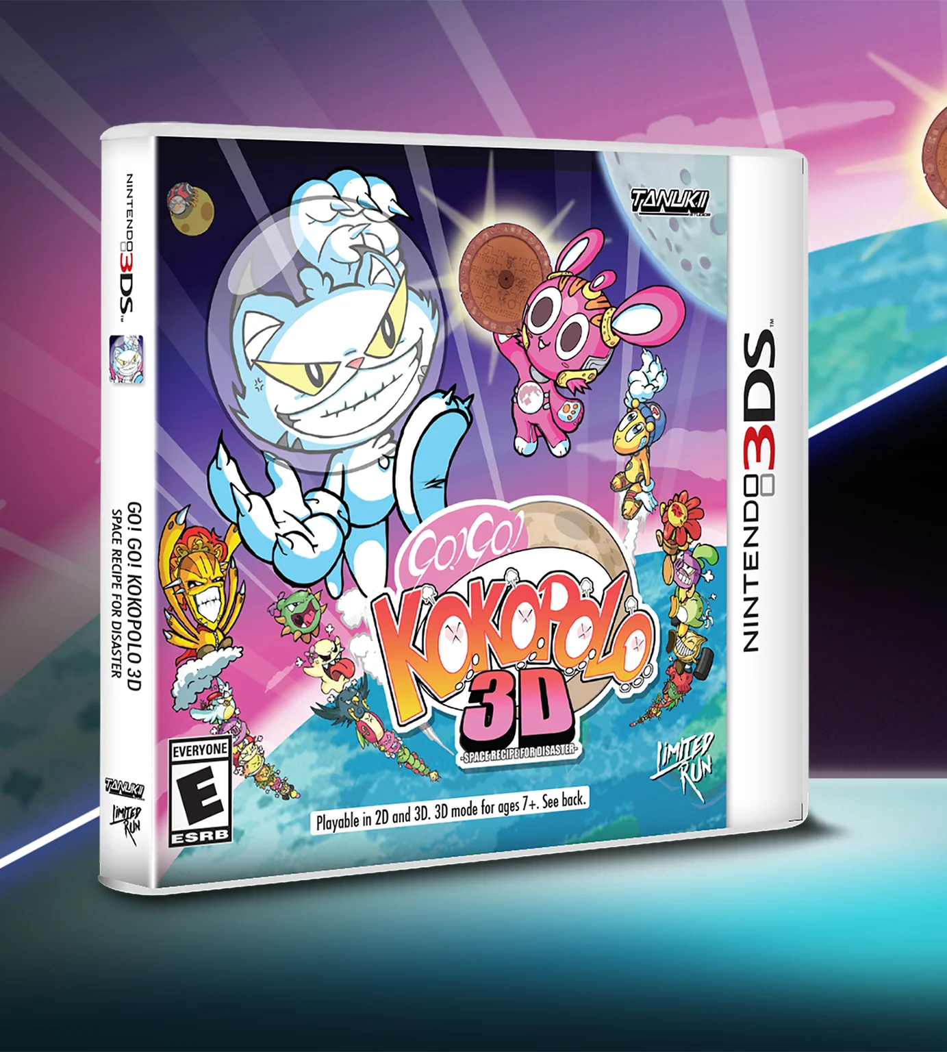 Go! Go! Kokopolo 3D Space Recipe For Disaster (3DS) - Image 2