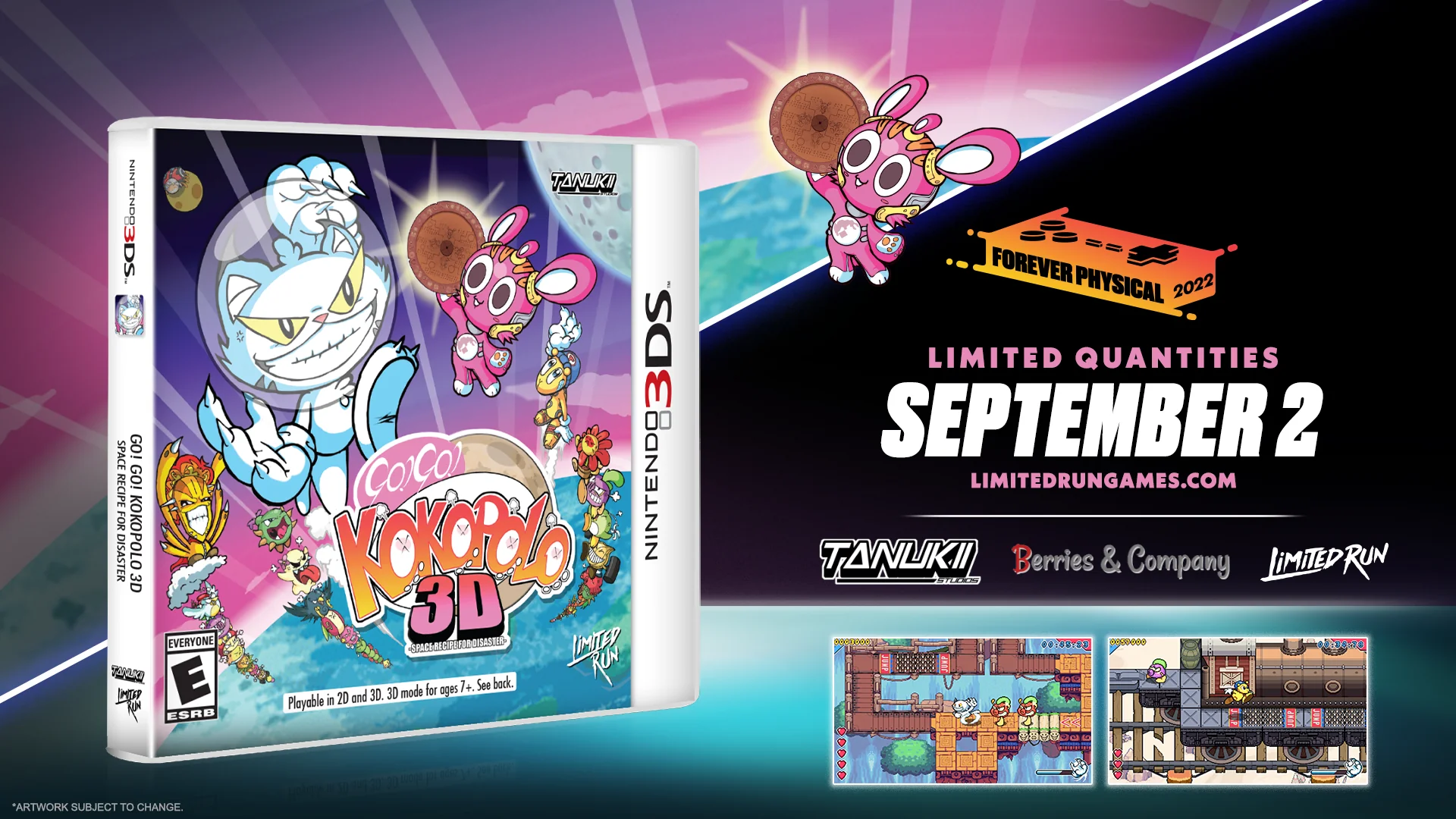 Go! Go! Kokopolo 3D Space Recipe For Disaster (3DS) - Image 3