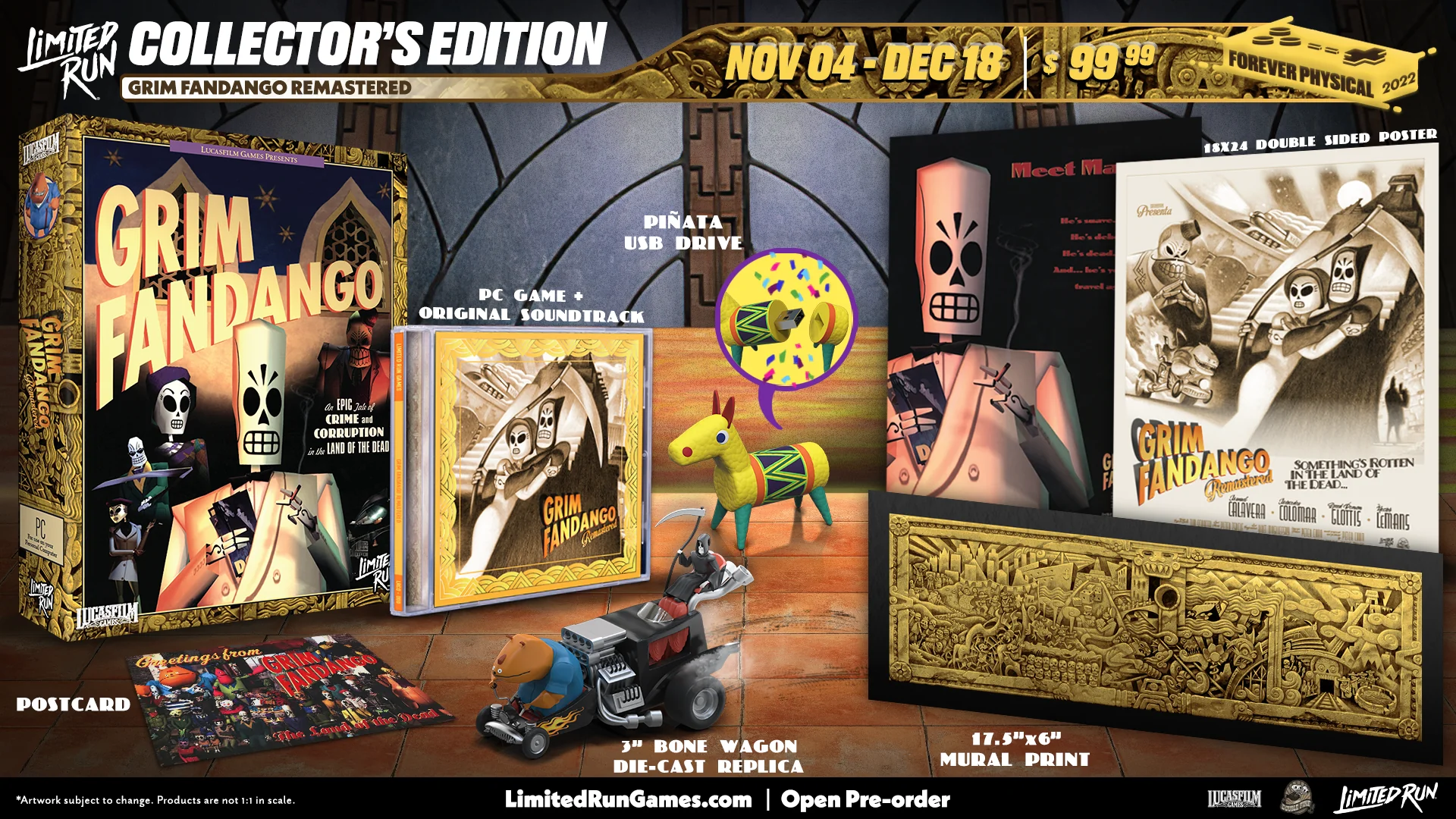 Grim Fandango Remastered Collector's Edition (PC) - Image 3