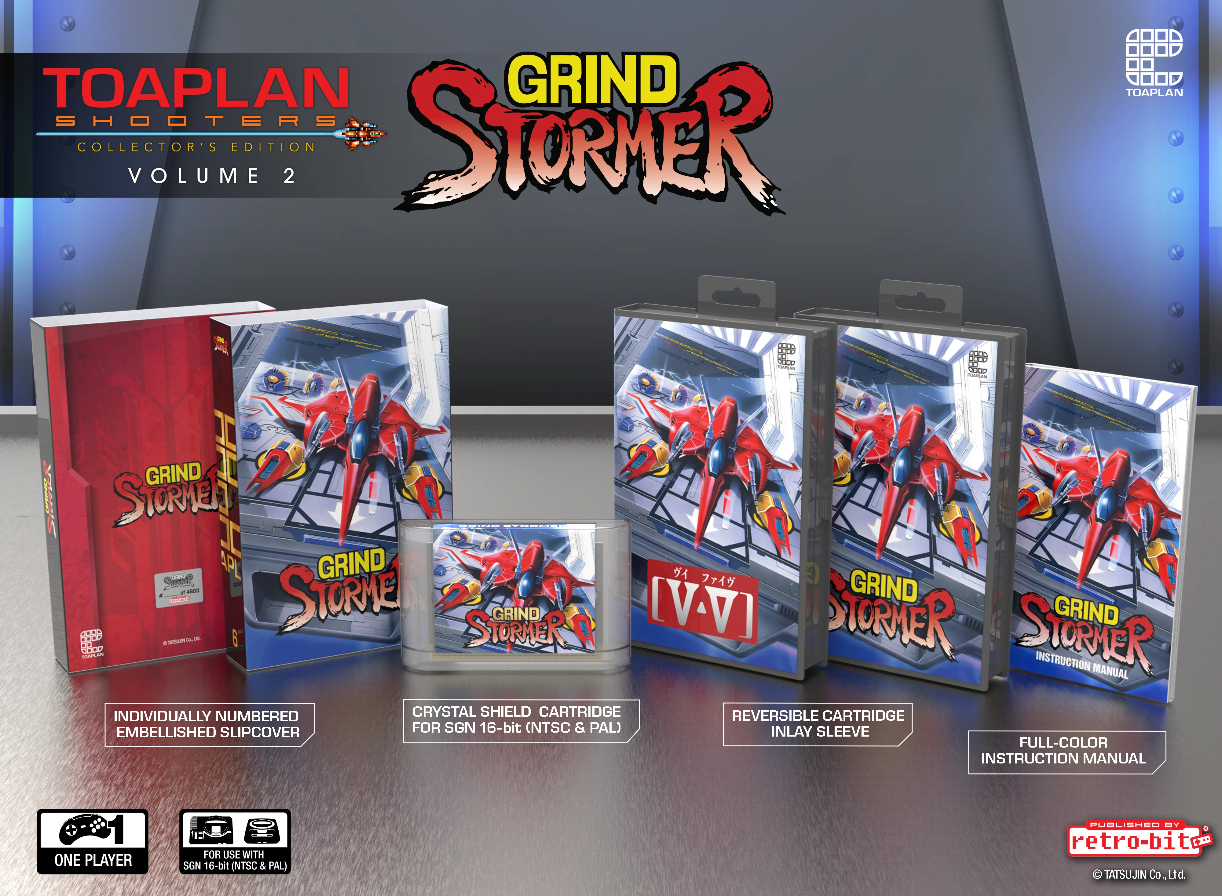 Grind Stormer Collector's Edition (SGN 16-bit) - Image 2