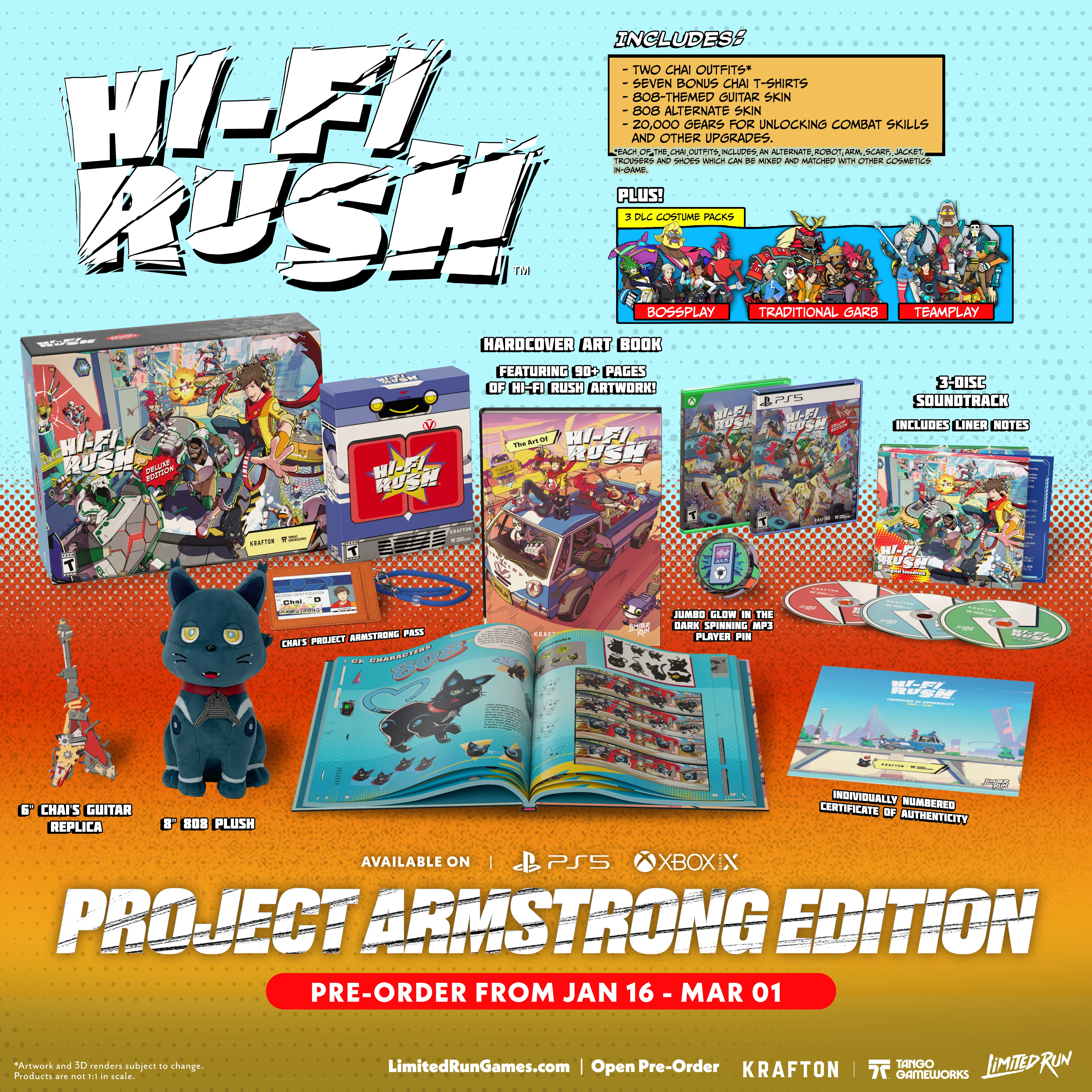 Hi-Fi RUSH Project Armstrong Edition (PS5, Xbox) - Image 2