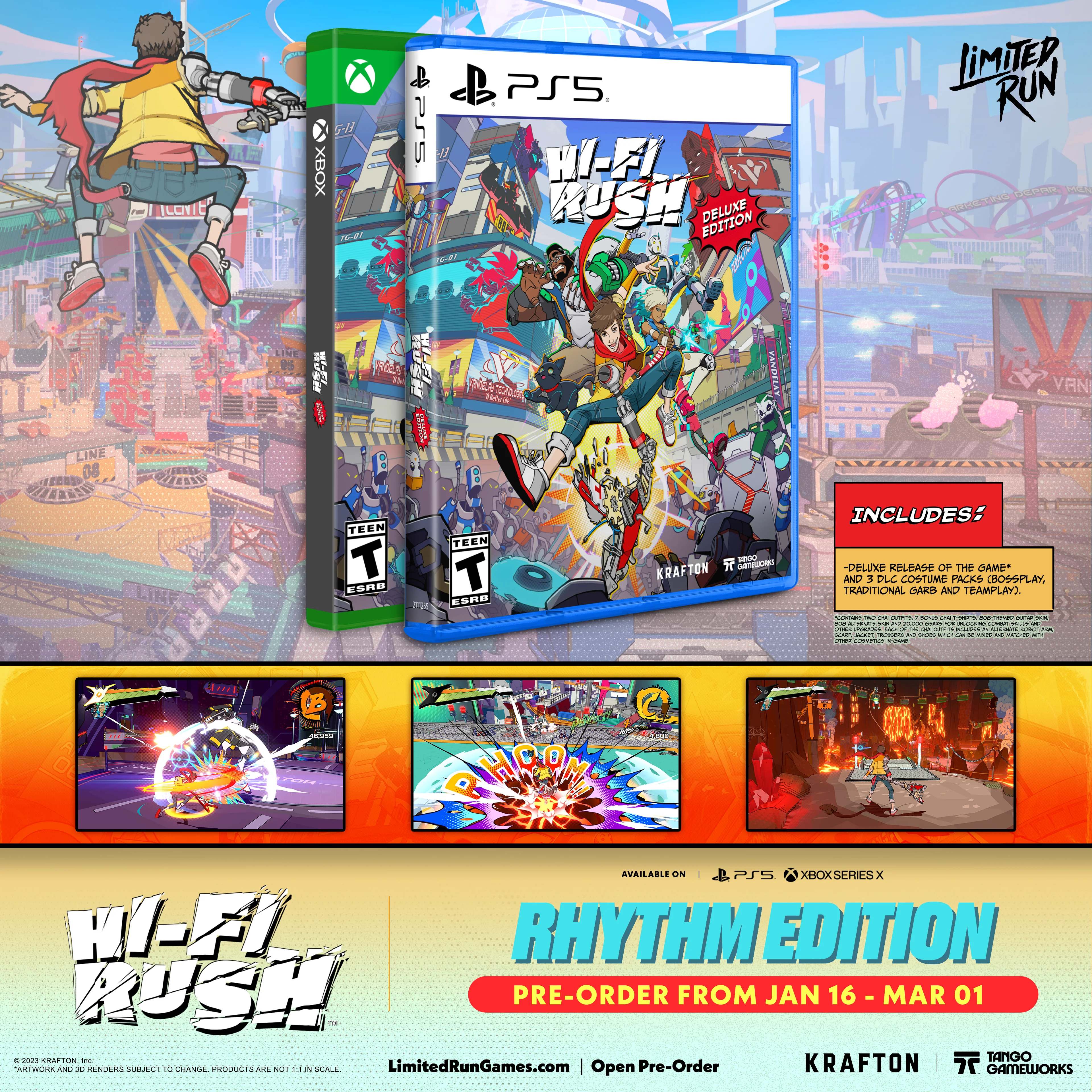 Hi-Fi RUSH Rhythm Edition (PS5, Xbox) - Image 4