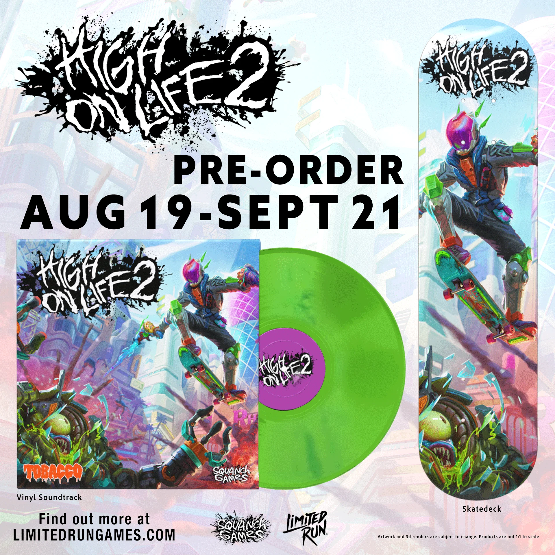 High On Life 2 Skate Deck - Image 2