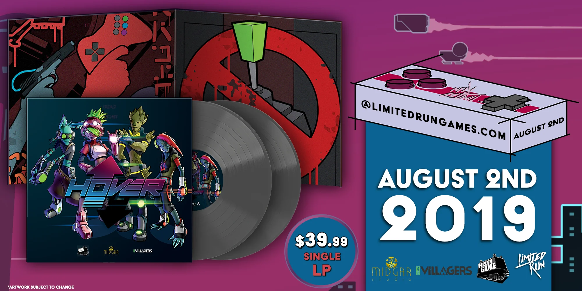 Hover - 2LP Vinyl Soundtrack - Image 4