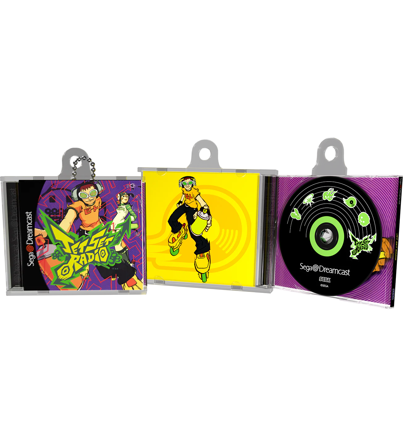 Jet Set Radio Game Case Keychain - Image 3