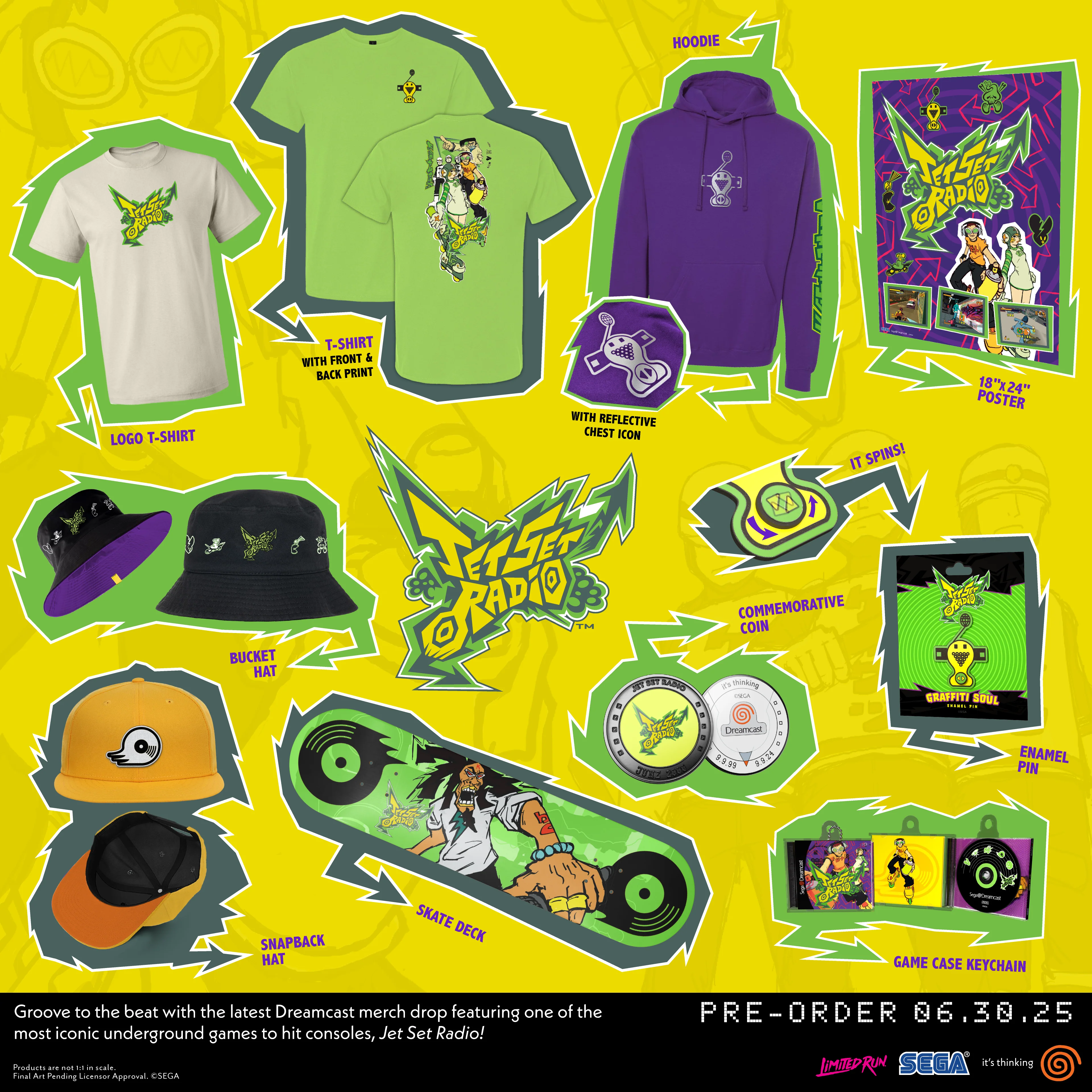 Jet Set Radio T-Shirt - Image 2