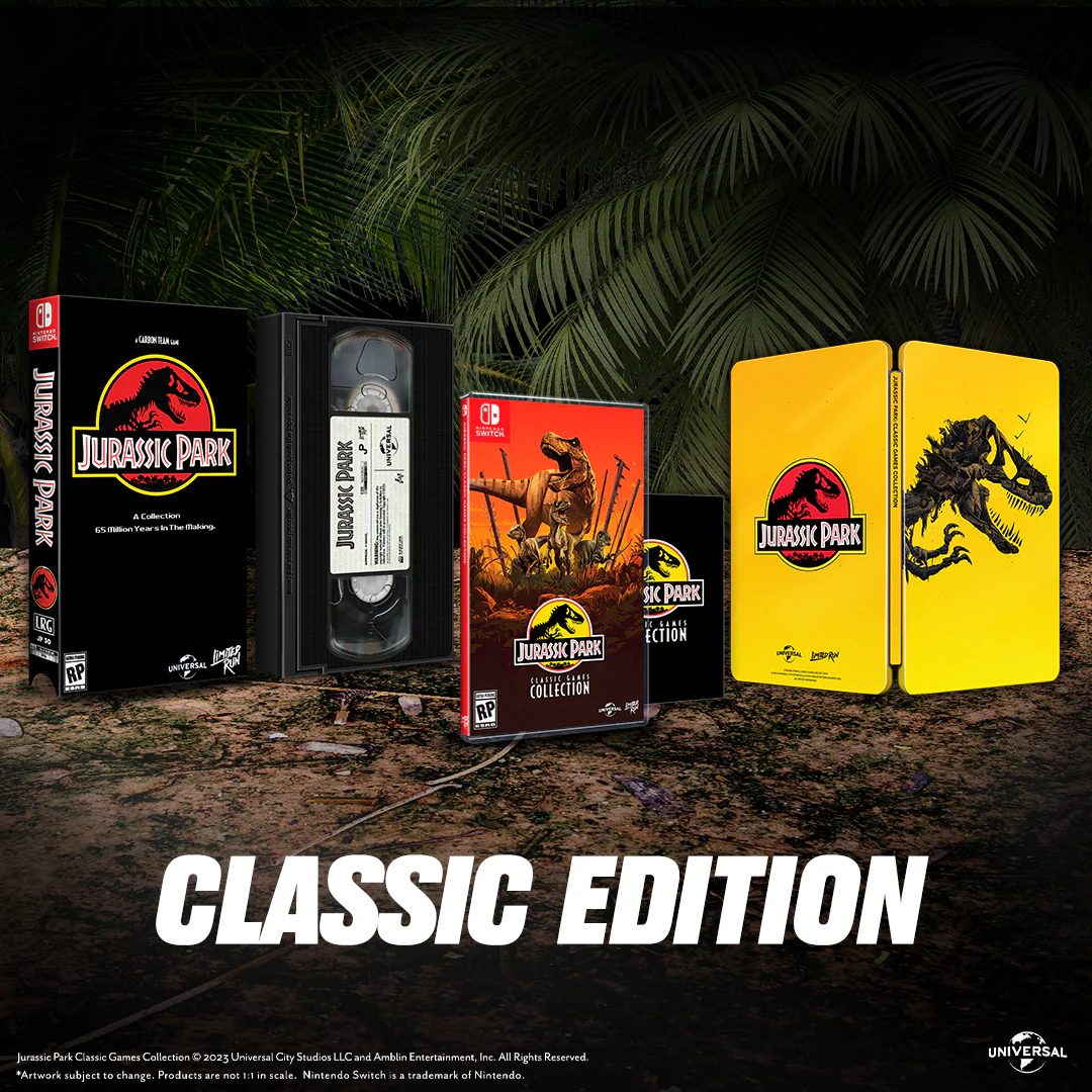 Jurassic Park: Classic Games Collection Classic Edition (Switch) - Image 2
