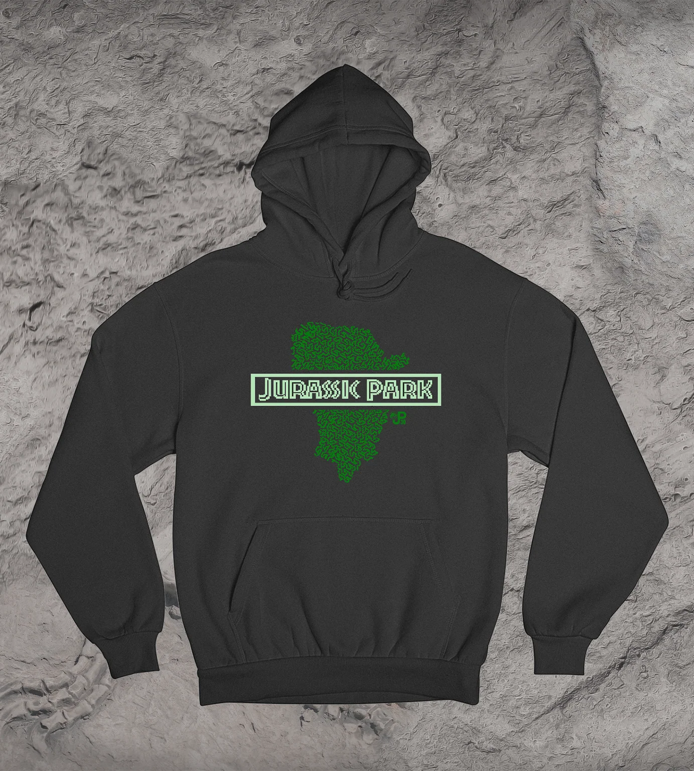 Jurassic Park Isla Nubar Pixel Hoodie - Image 2
