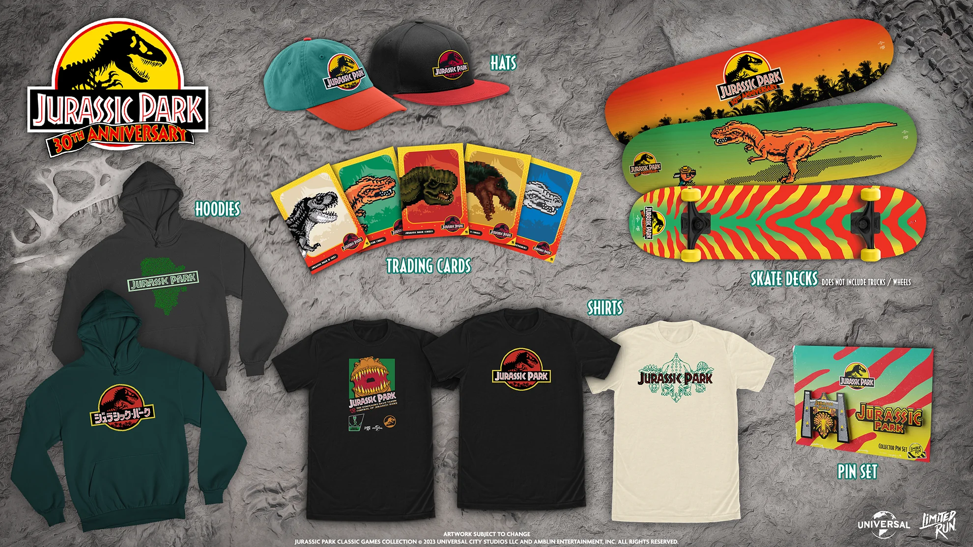 Jurassic Park Pin Set - Image 3