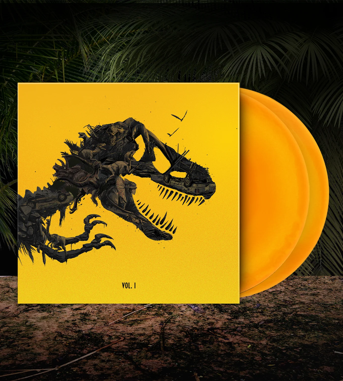 Jurassic Park Vol. 1  - 2 LP Vinyl Soundtrack - Image 2