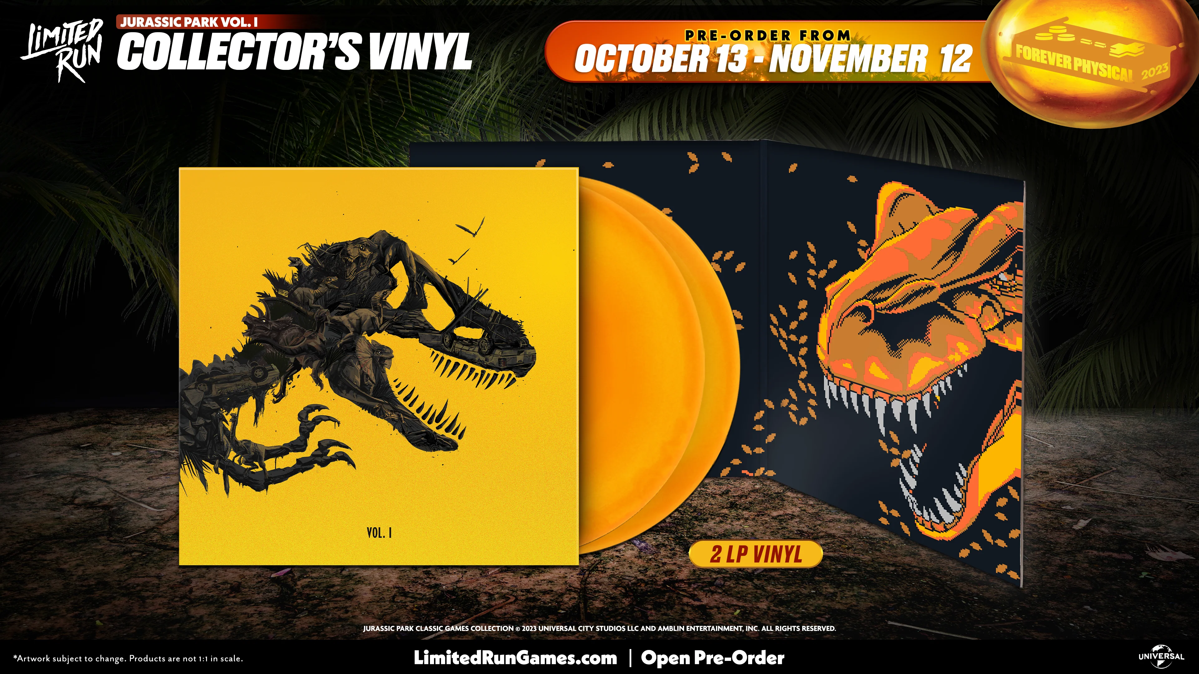 Jurassic Park Vol. 1  - 2 LP Vinyl Soundtrack - Image 4