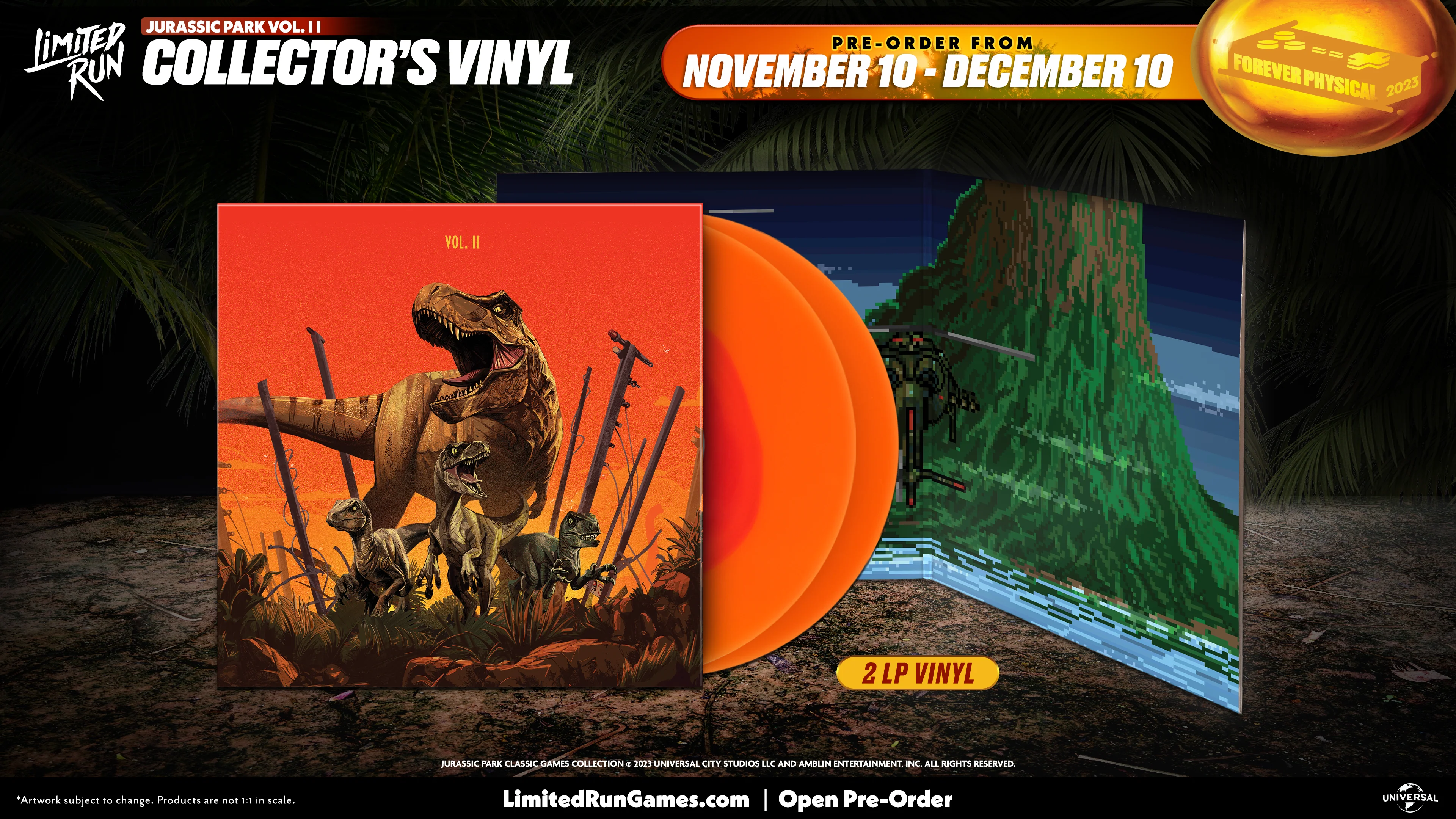 Jurassic Park Vol. 2  - 2 LP Vinyl Soundtrack - Image 4