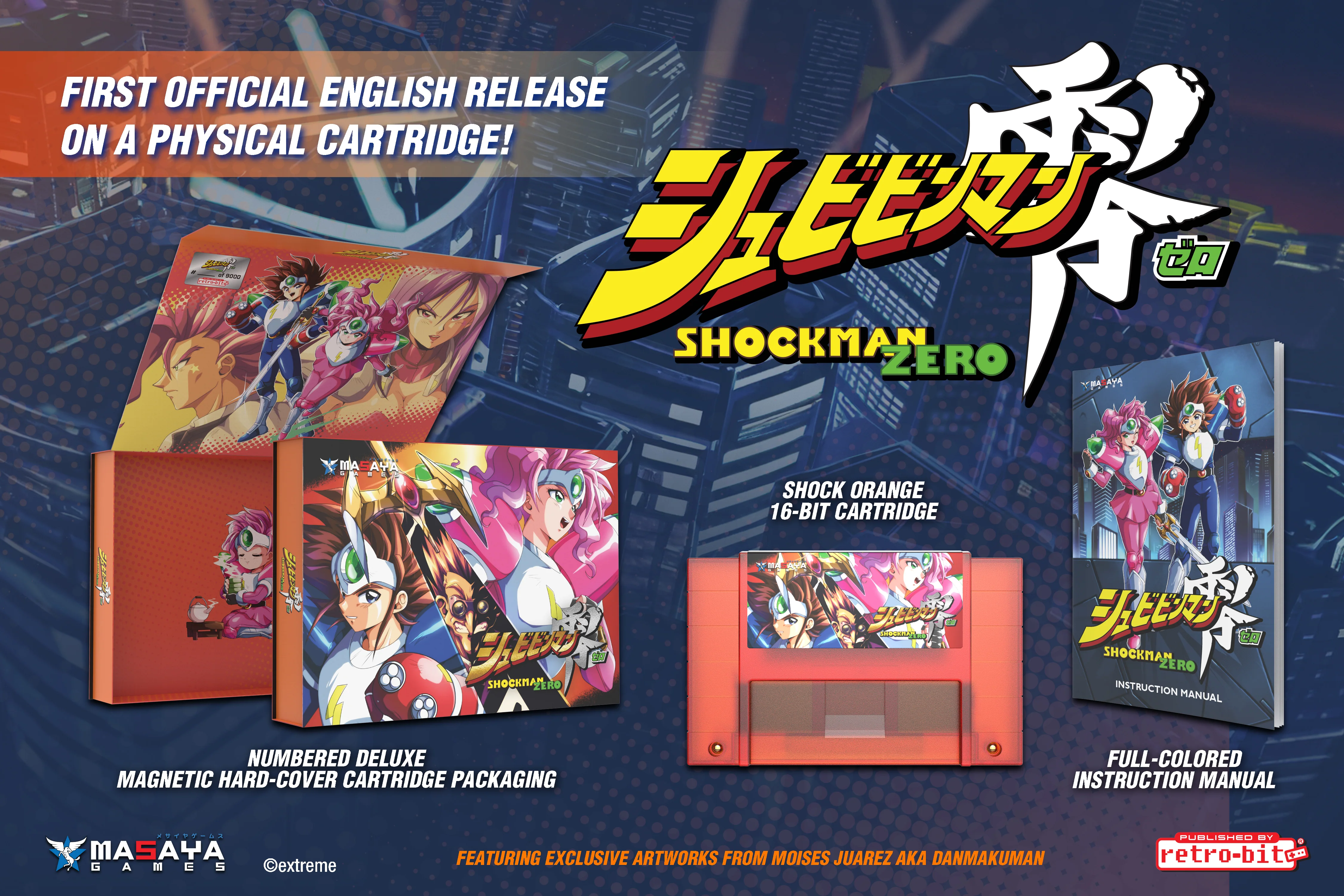 Kaizou Choujin Schbibinman Zero - Shockman Zero (SNES) - Image 2