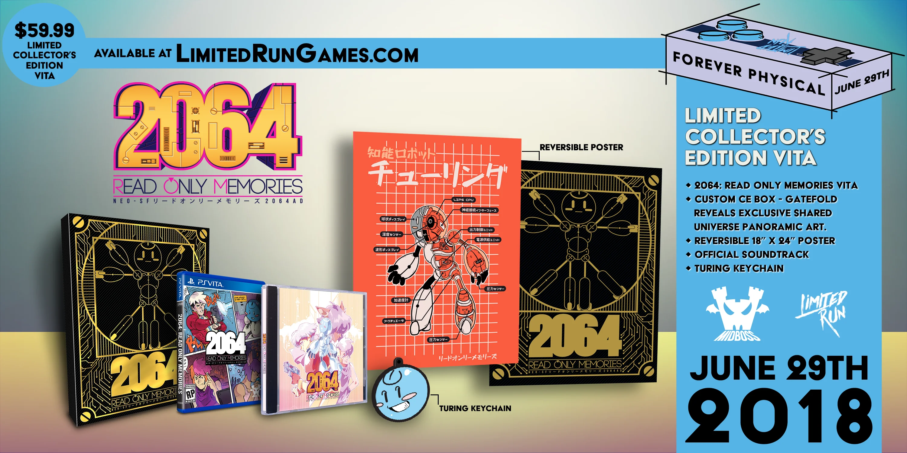 Limited Run #161: 2064: Read Only Memories Collector's Edition (Vita) - Image 3