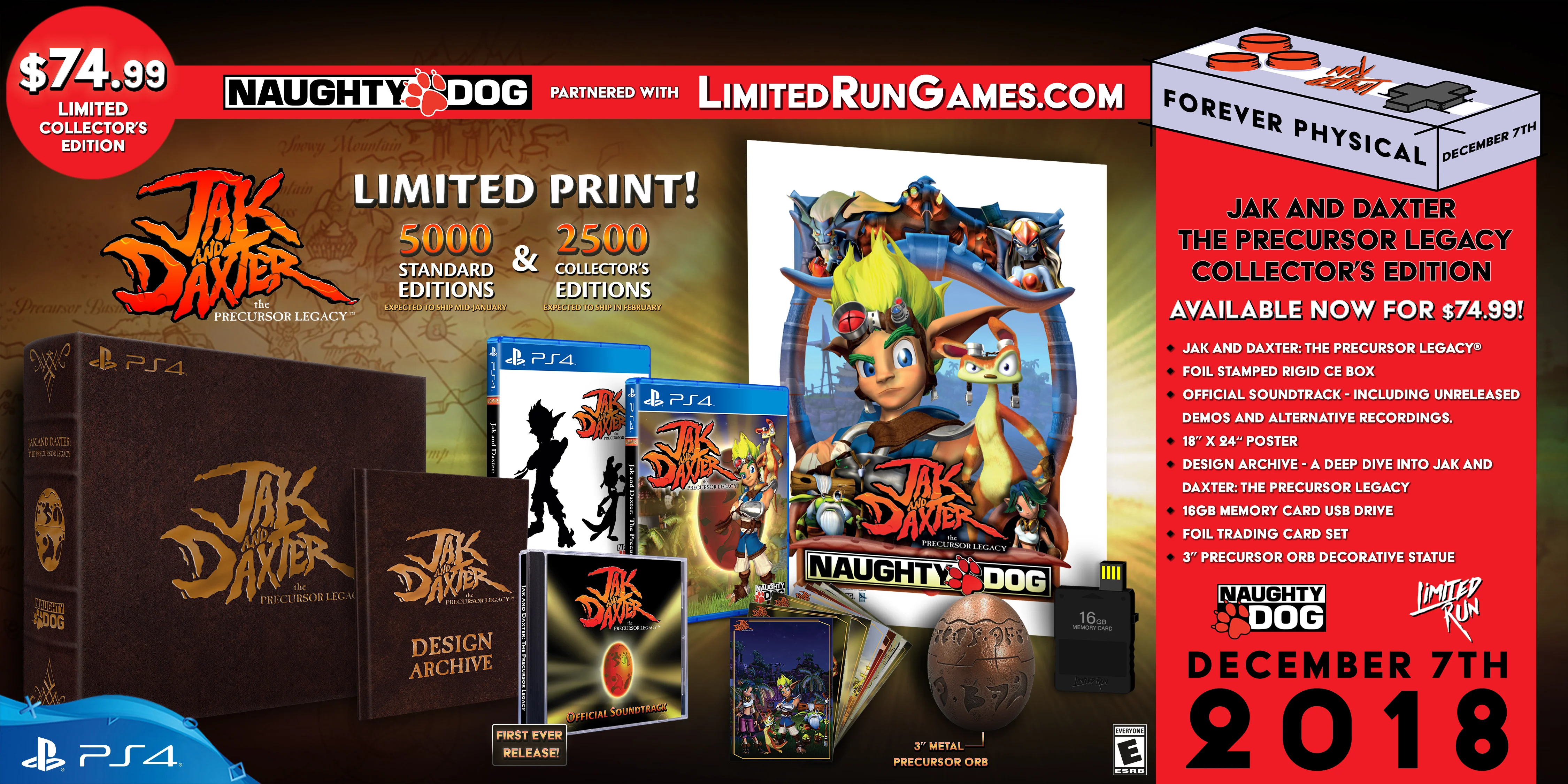 Limited Run #184: Jak and Daxter: The Precursor Legacy Collector's Edition (PS4) - Image 2