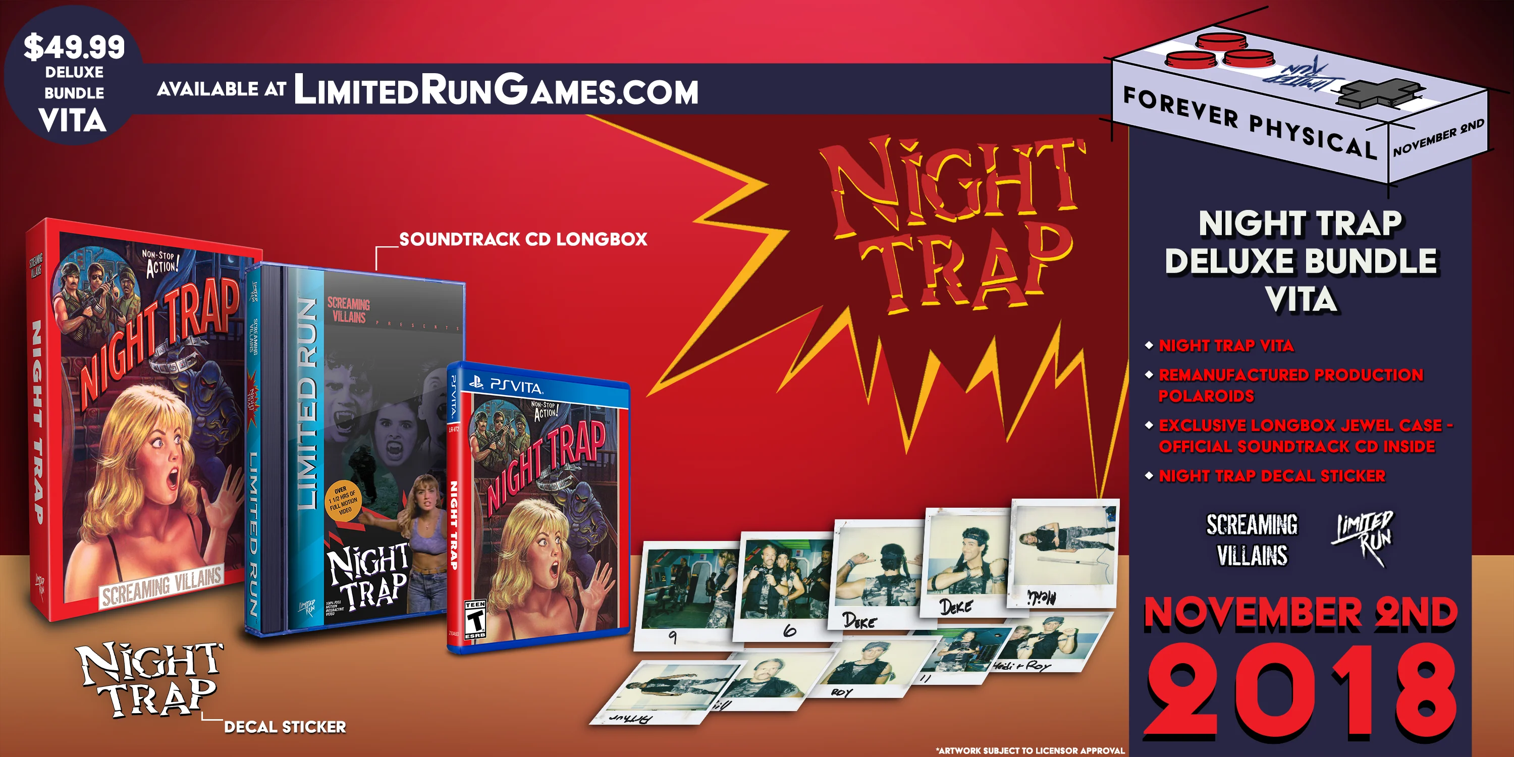 Limited Run #193: Night Trap Classic Edition (Vita) - Image 2