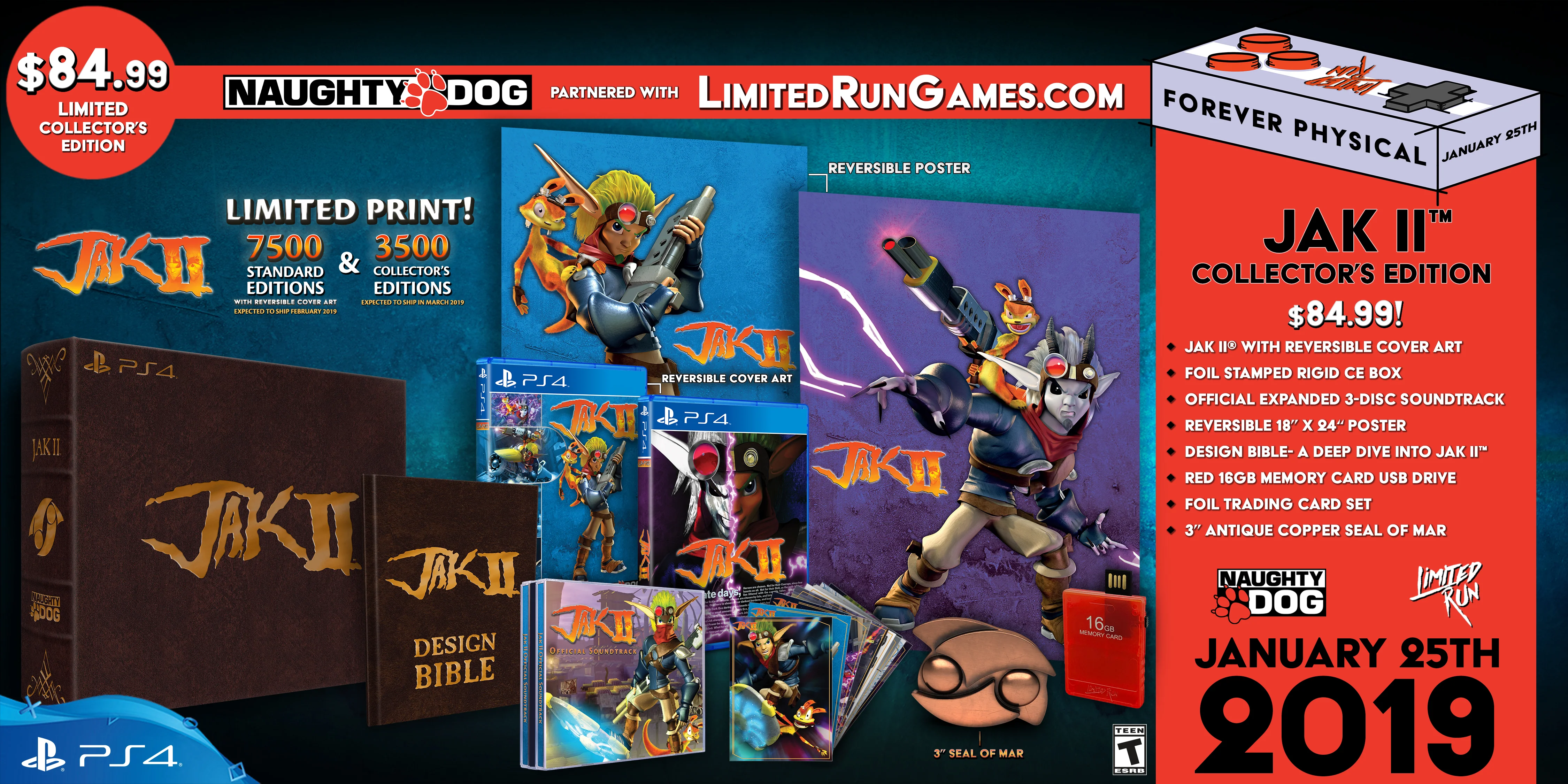 Limited Run #212: Jak II Collector's Edition (PS4) - Image 2