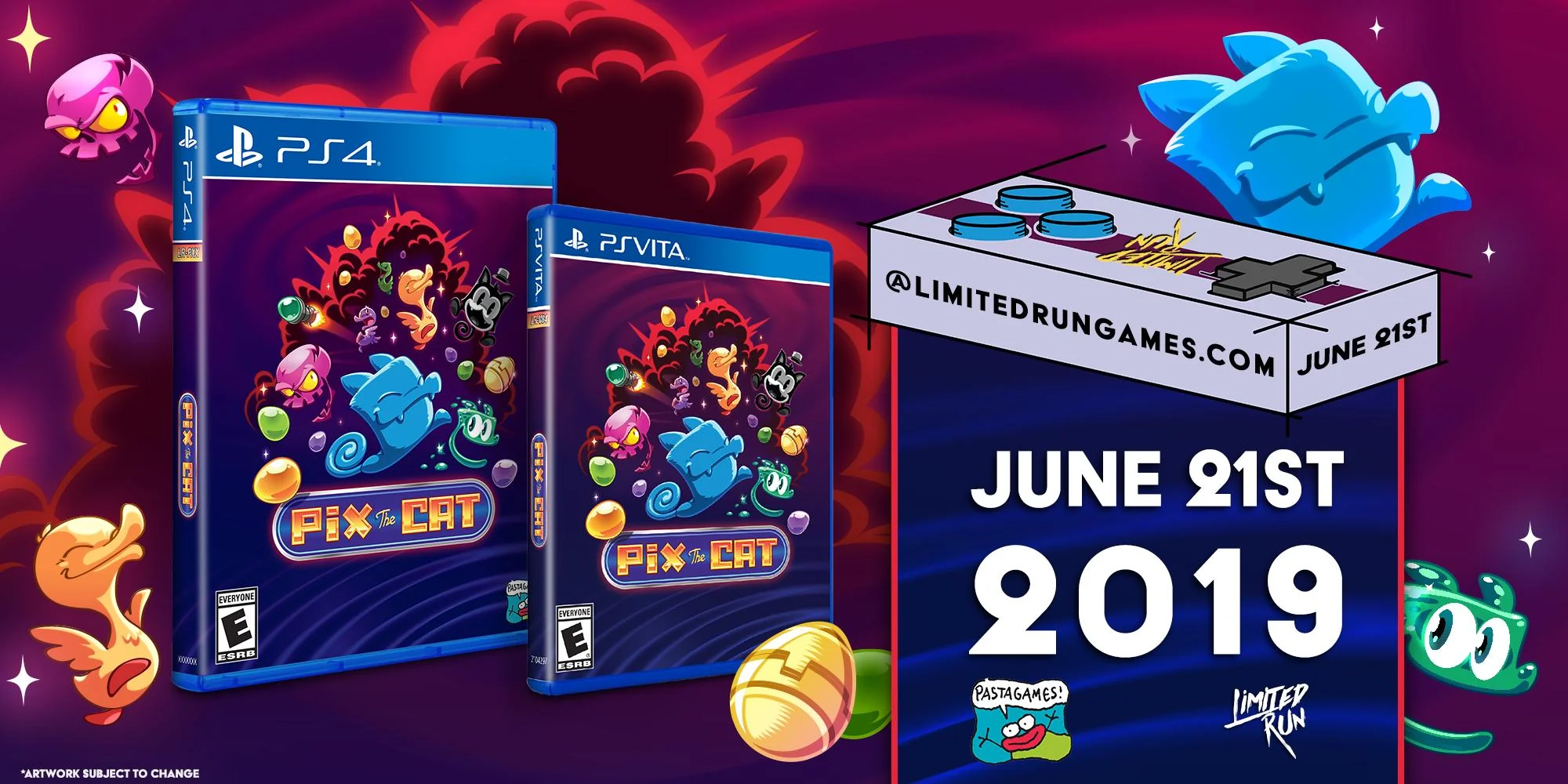 Limited Run #226: Pix the Cat (Vita) - Image 2