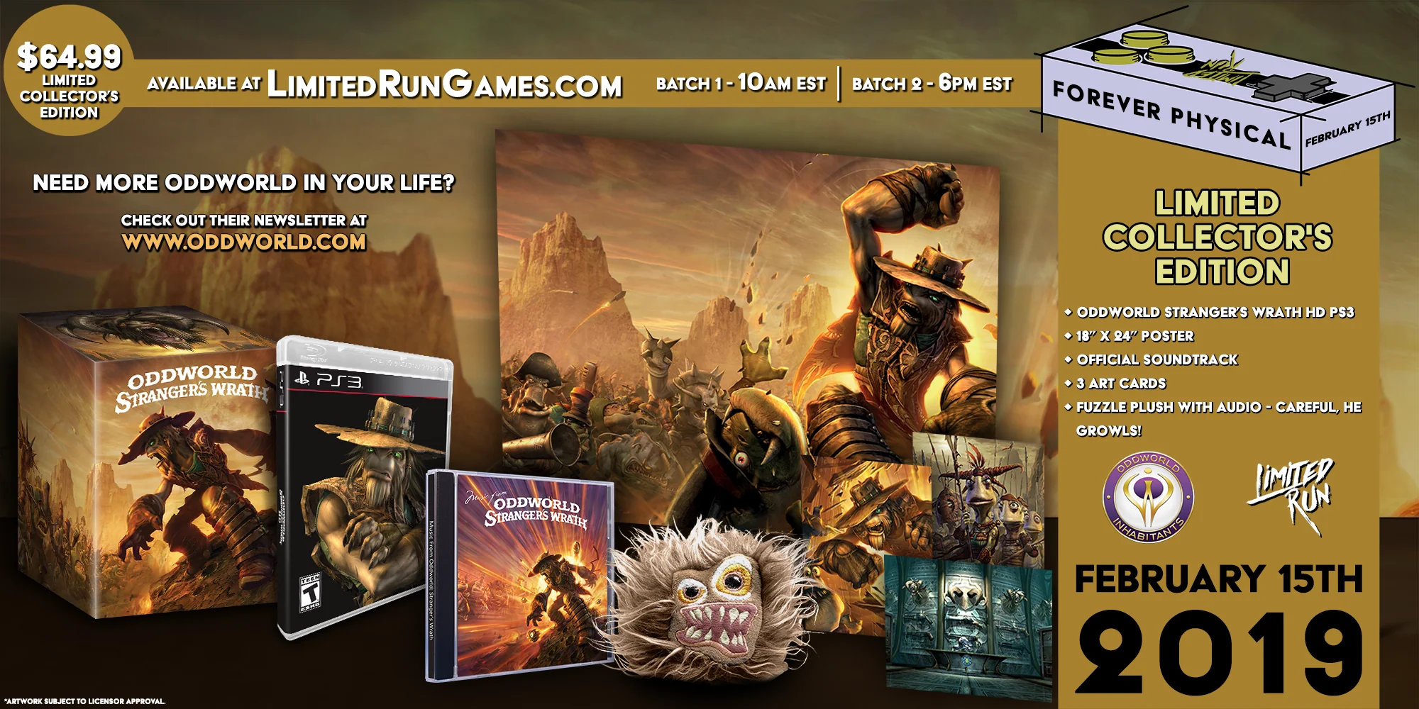 Limited Run #244: Oddworld Stranger's Wrath Collector's Edition (PS3) - Image 2