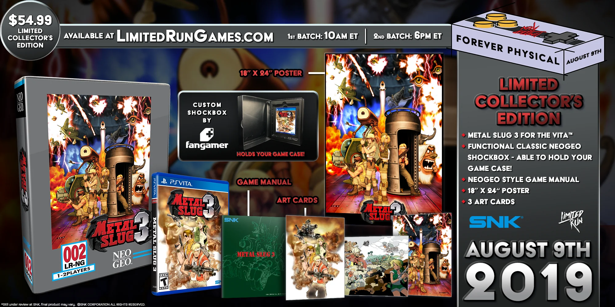 Limited Run #248: Metal Slug 3 Classic Edition (Vita) - Image 2