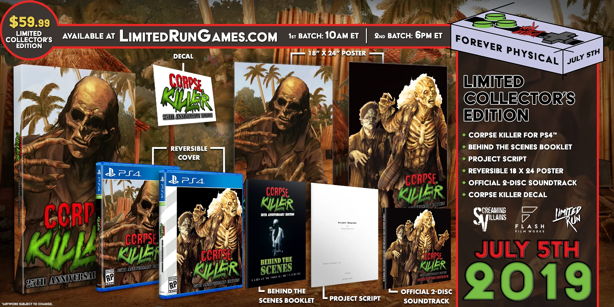 Limited Run #279: Corpse Killer Classic Edition (PS4) - Image 2
