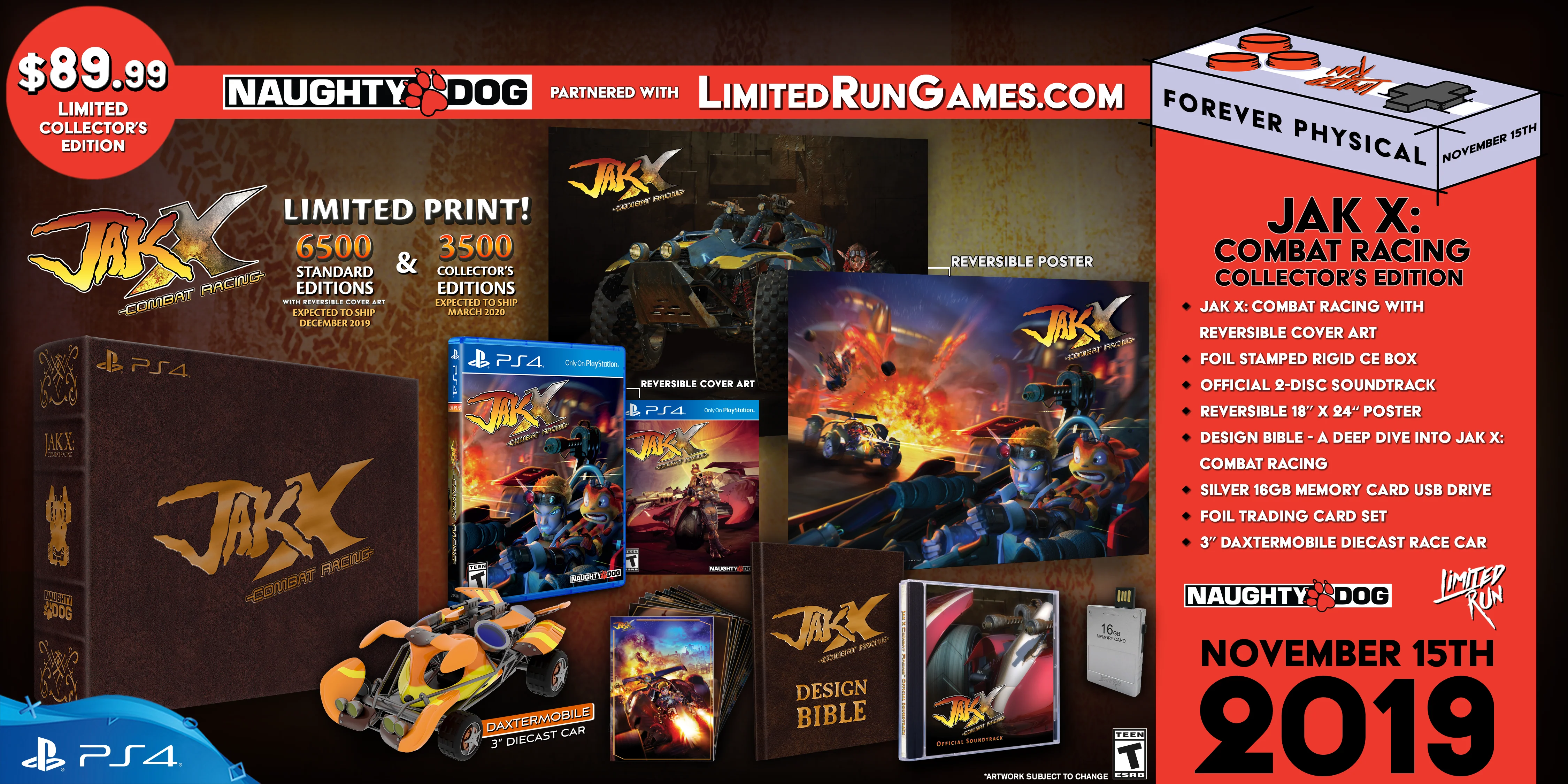 Limited Run #292: Jak X: Combat Racing Collector's Edition (PS4) - Image 2