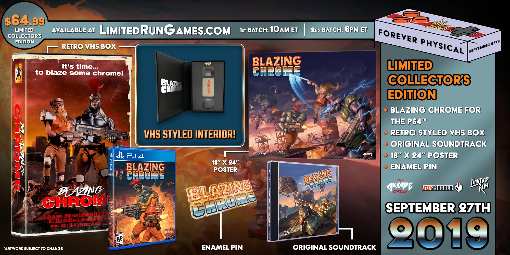 Limited Run #296: Blazing Chrome VHS Edition - Image 2