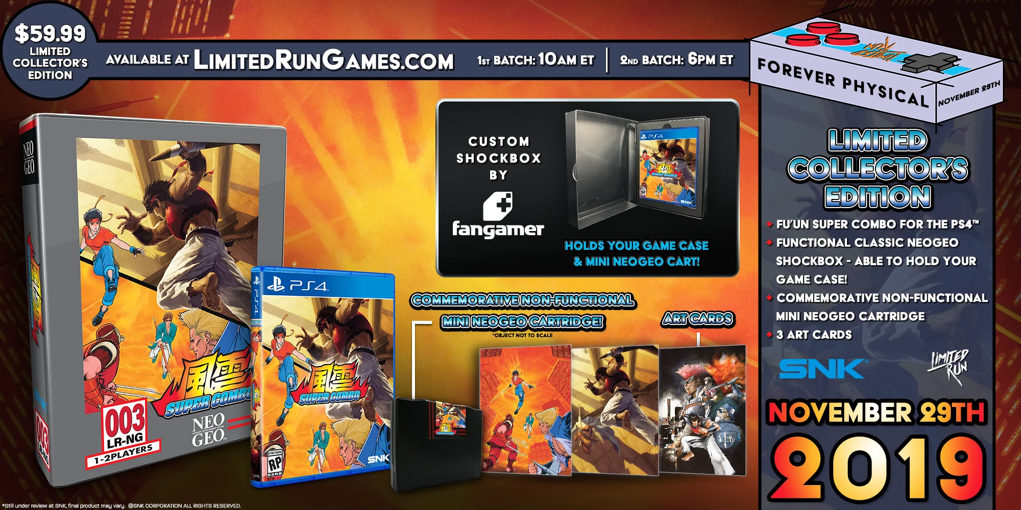 Limited Run #312: Fu'un Super Combo Classic Edition (PS4) - Image 2
