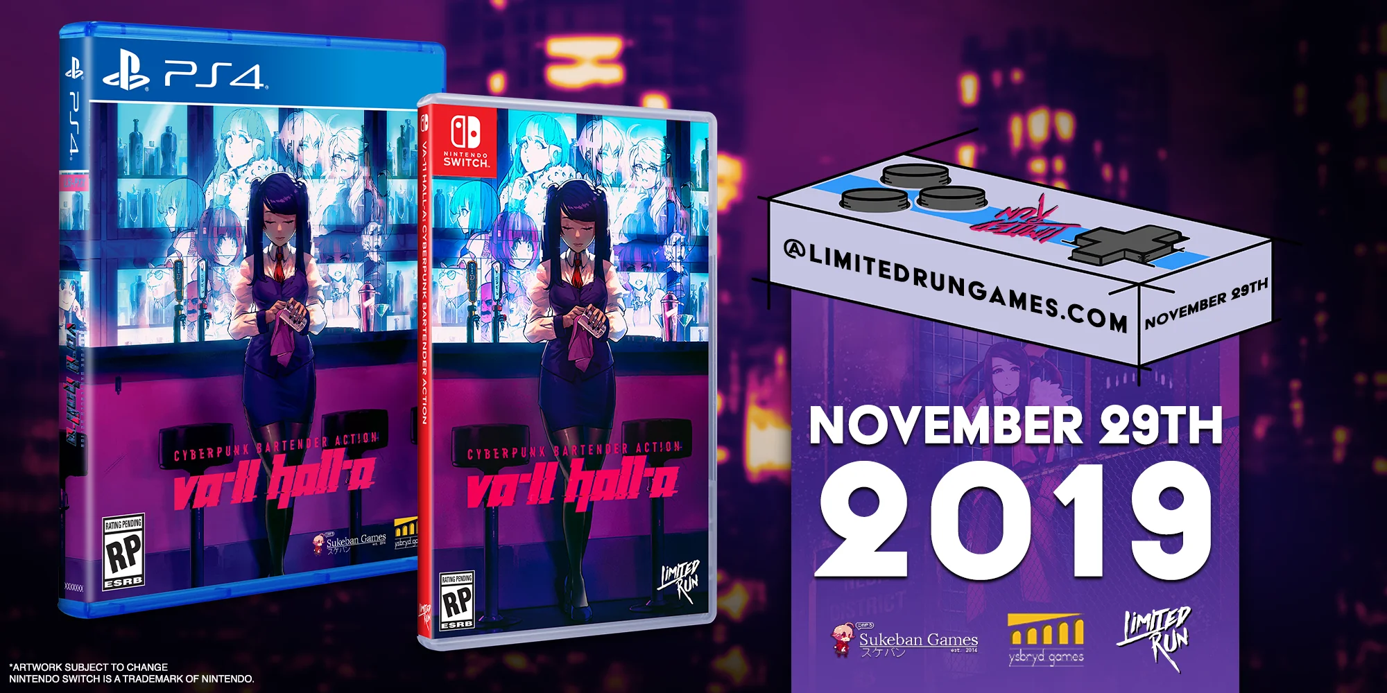 Limited Run #314: VA-11 HALL-A (PS4) - Image 2