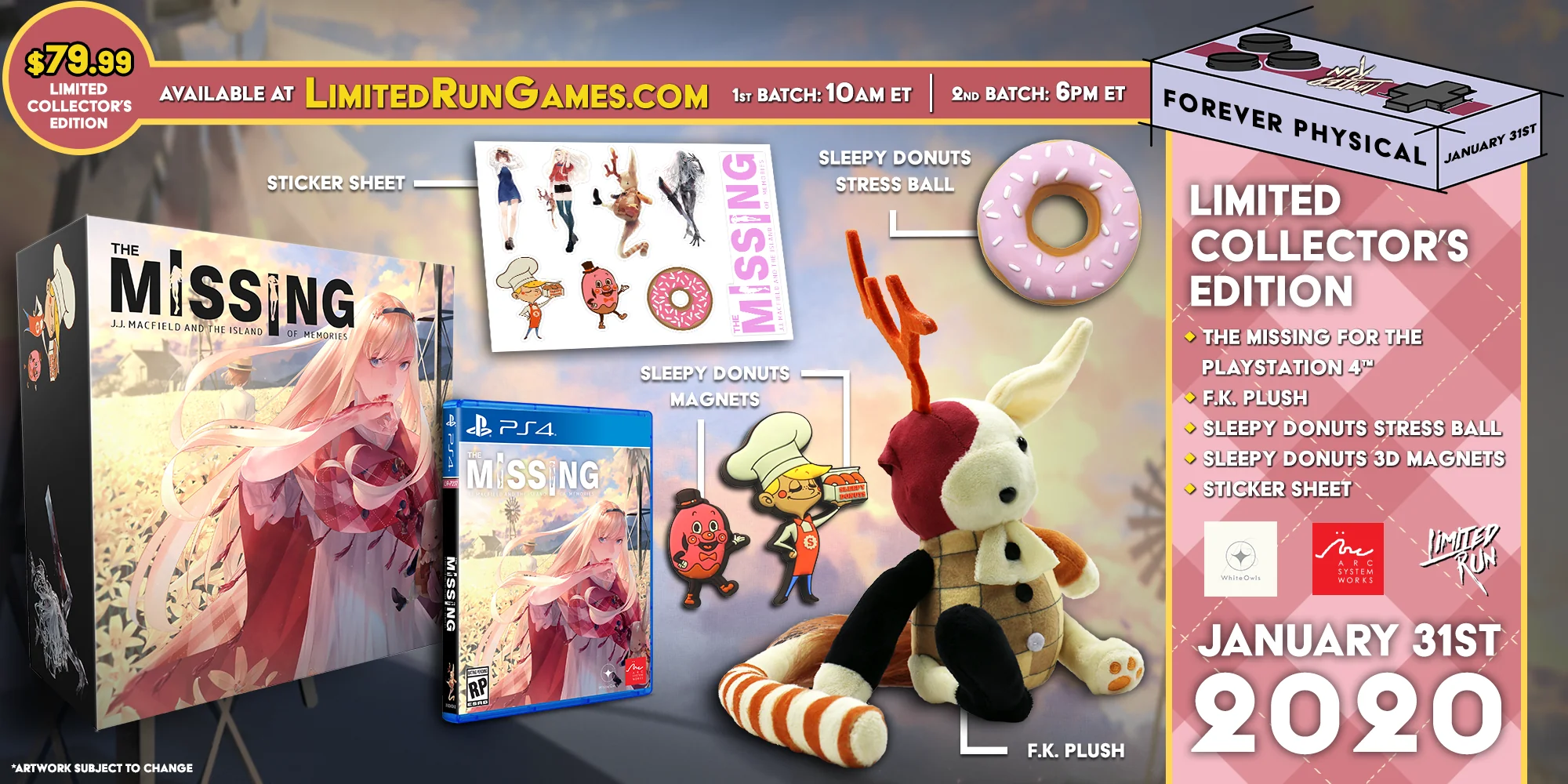 Limited Run #323: The Missing Collector's Edition (PS4) - Image 2