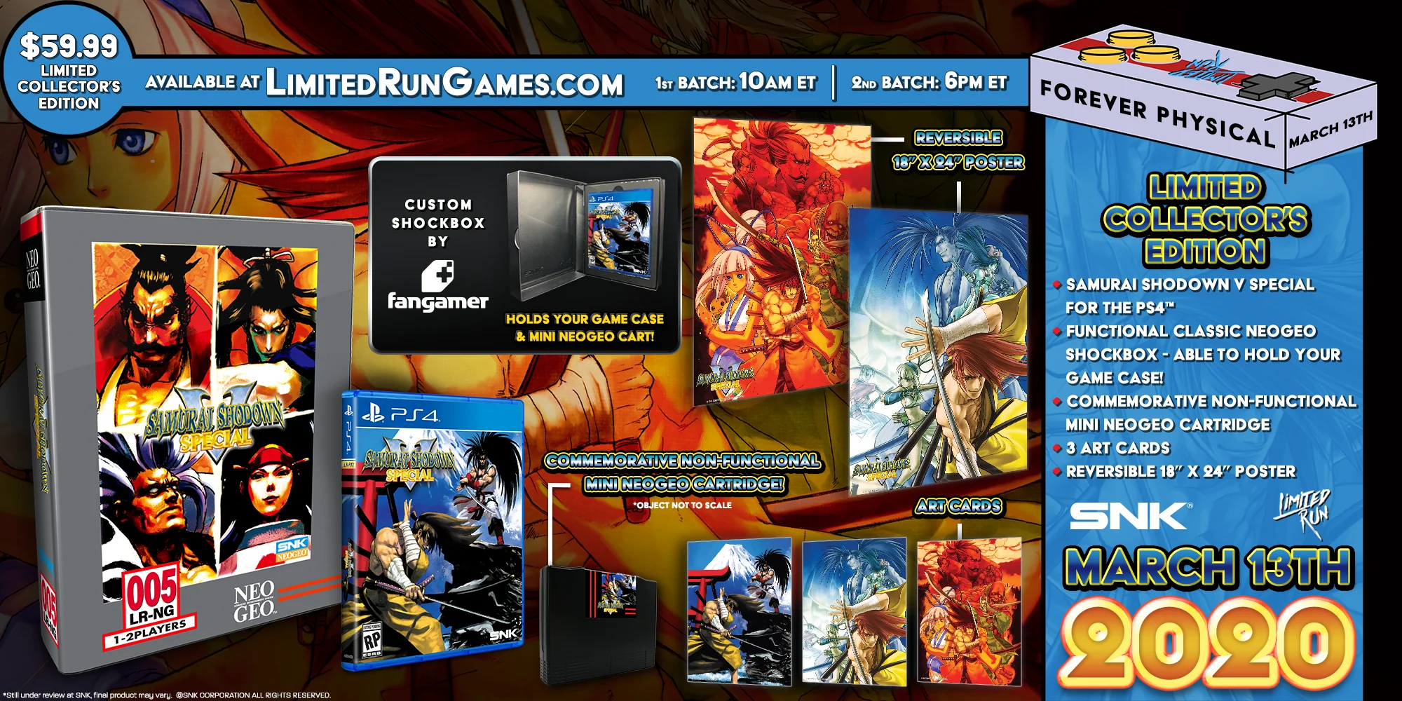 Limited Run #328: Samurai Shodown V Special Classic Edition (PS4) - Image 2
