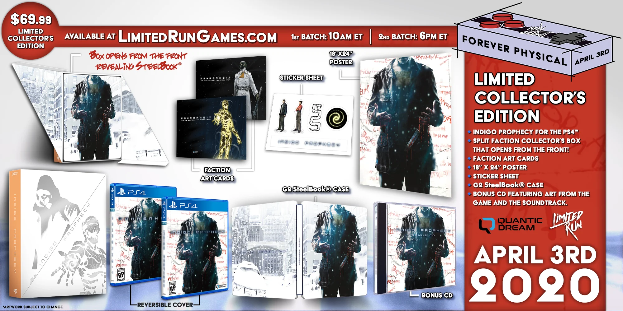 Limited Run #331: Indigo Prophecy Collector's Edition (PS4) - Image 3