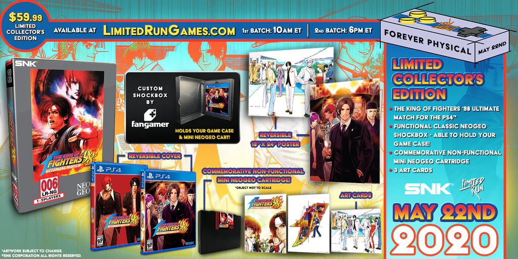 Limited Run #344: The King of Fighters '98 Ultimate Match Collector's Edition (PS4) - Image 2